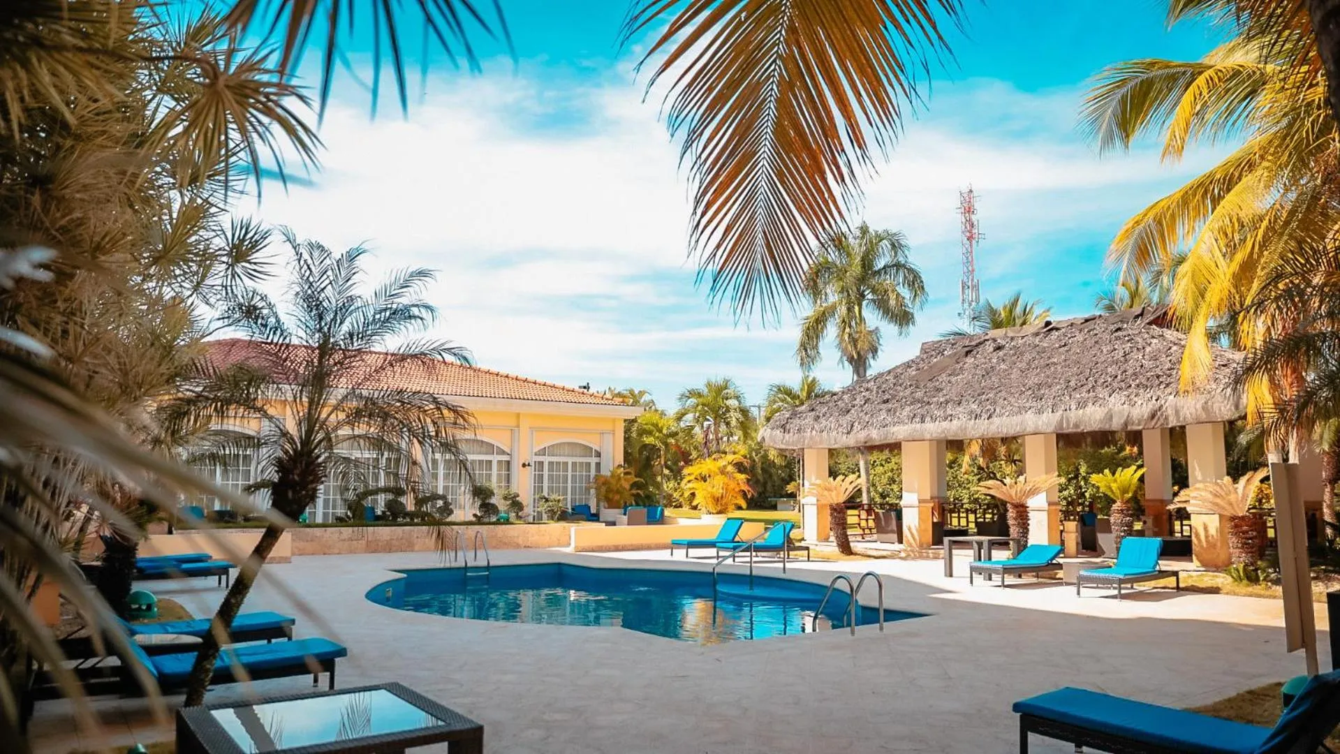 Patio in Quality Hotel Real Aeropuerto Santo Domingo