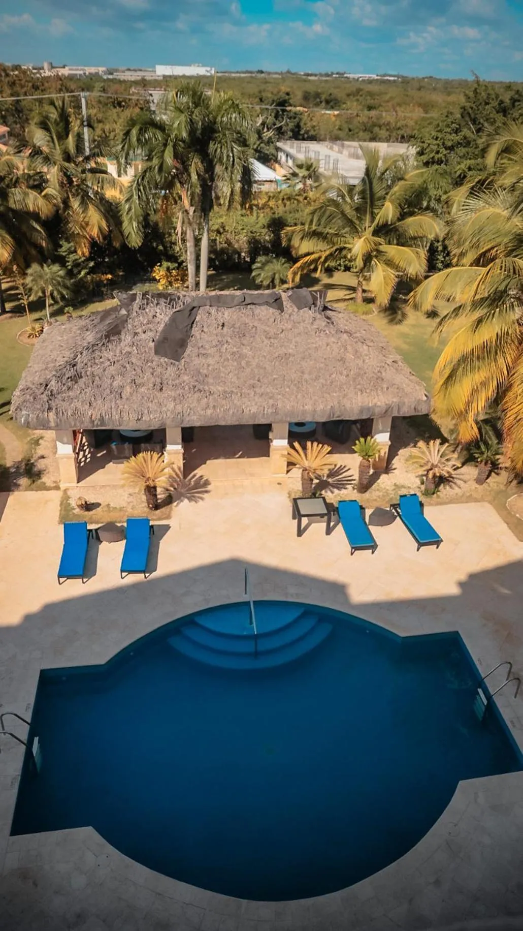 Patio in Quality Hotel Real Aeropuerto Santo Domingo