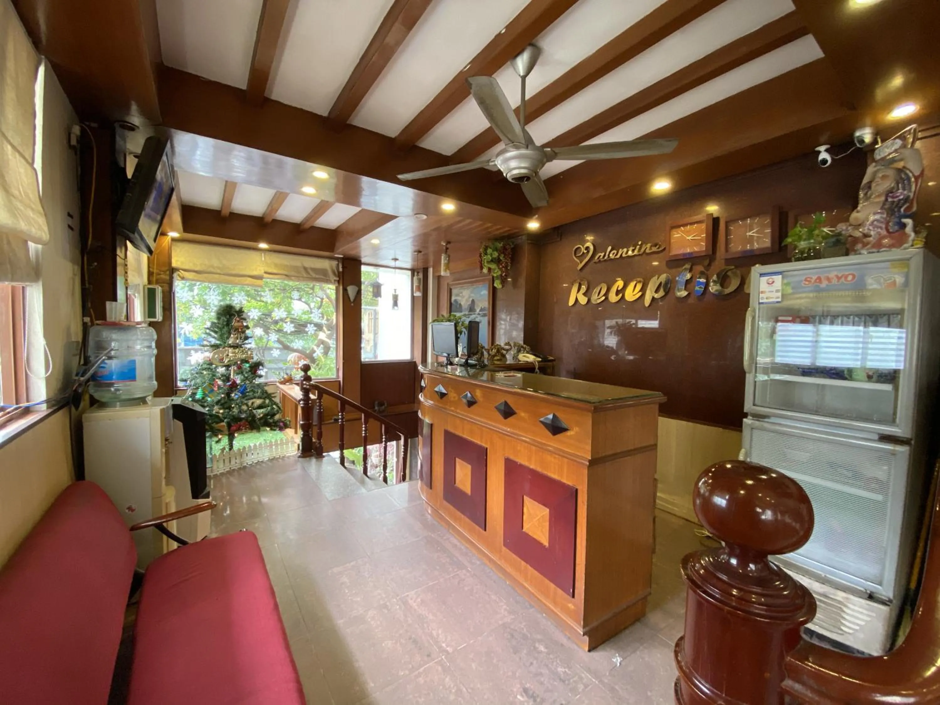 Lobby or reception in Valentine Hotel Hanoi