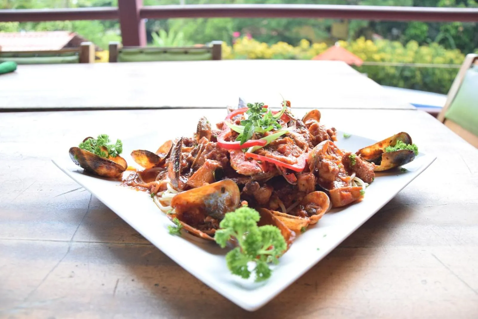 Food and drinks in Agua Dulce On The Beach