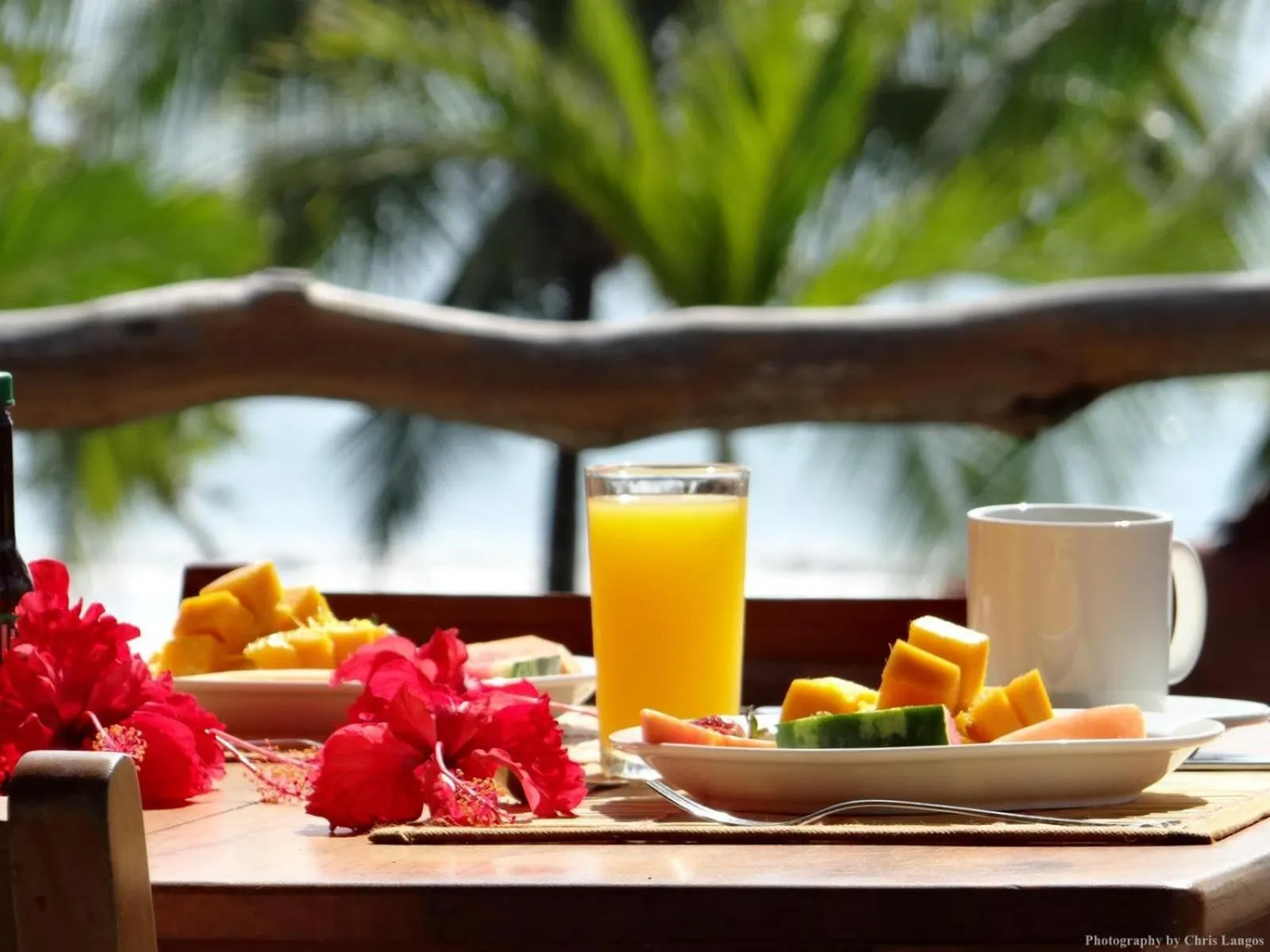 Breakfast in Agua Dulce On The Beach