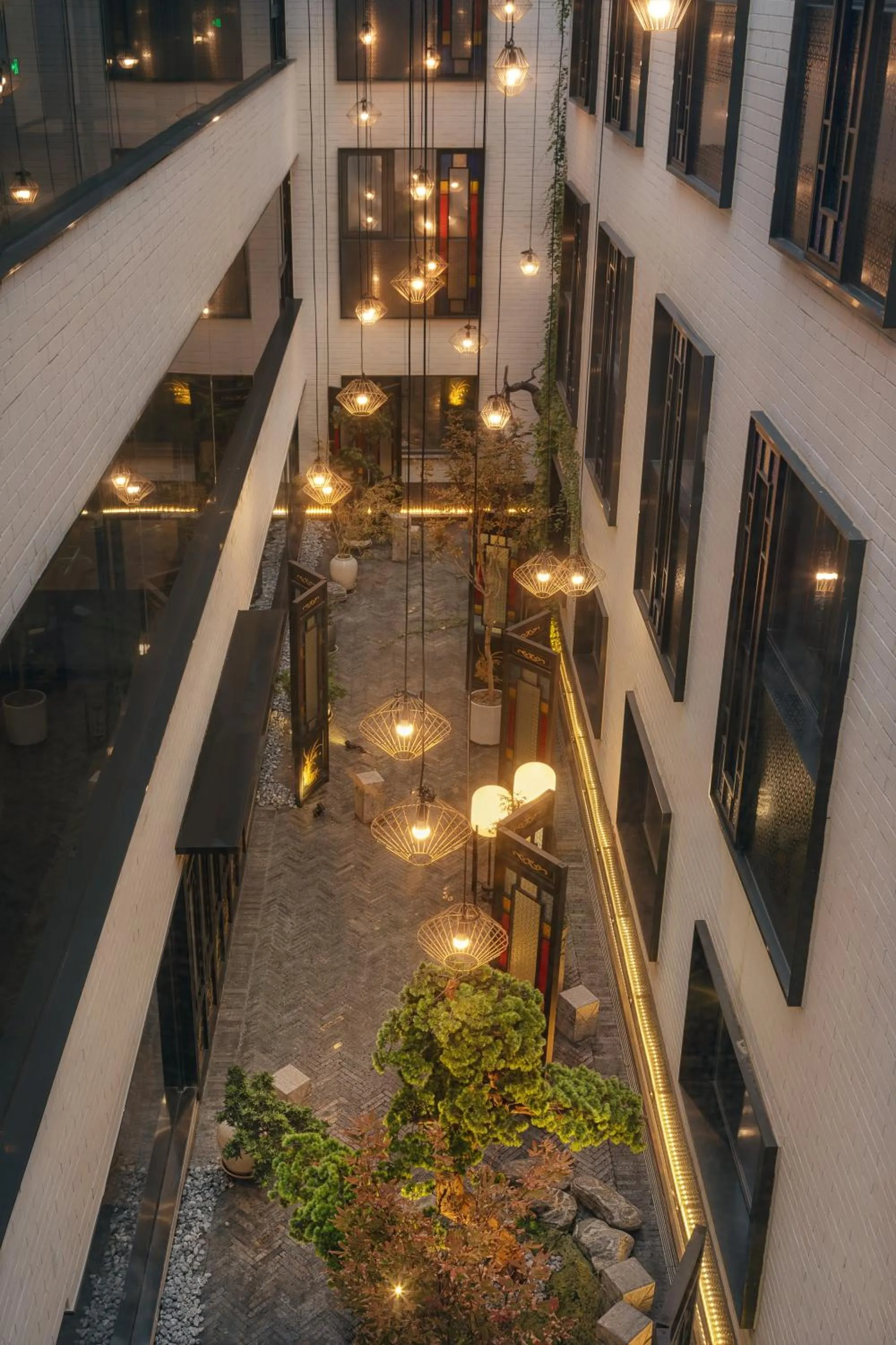 Inner courtyard view in The Yun Collection Guangzhou Yong Qing Fang