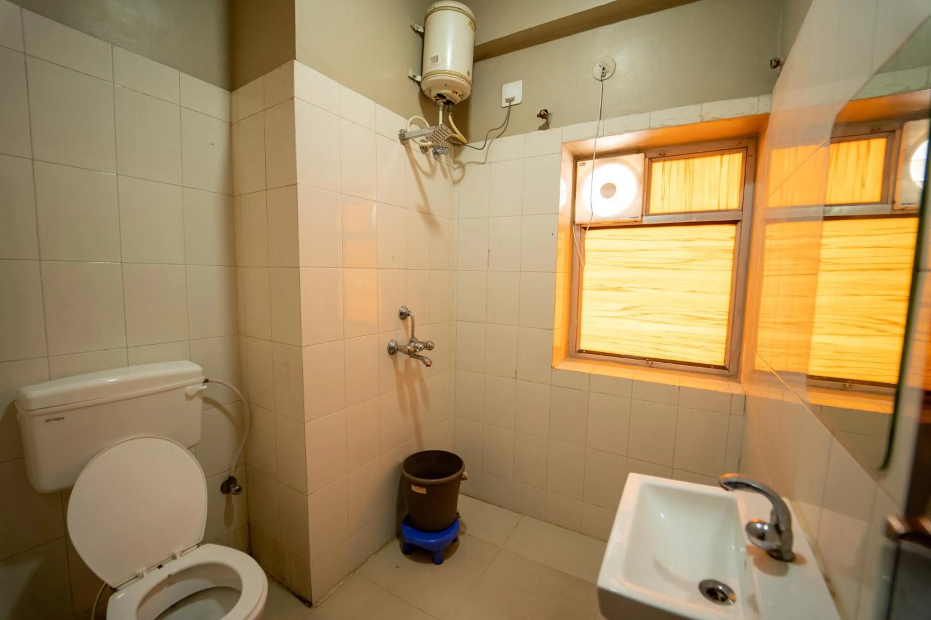 Toilet in Hotel Siddhi Vinayak