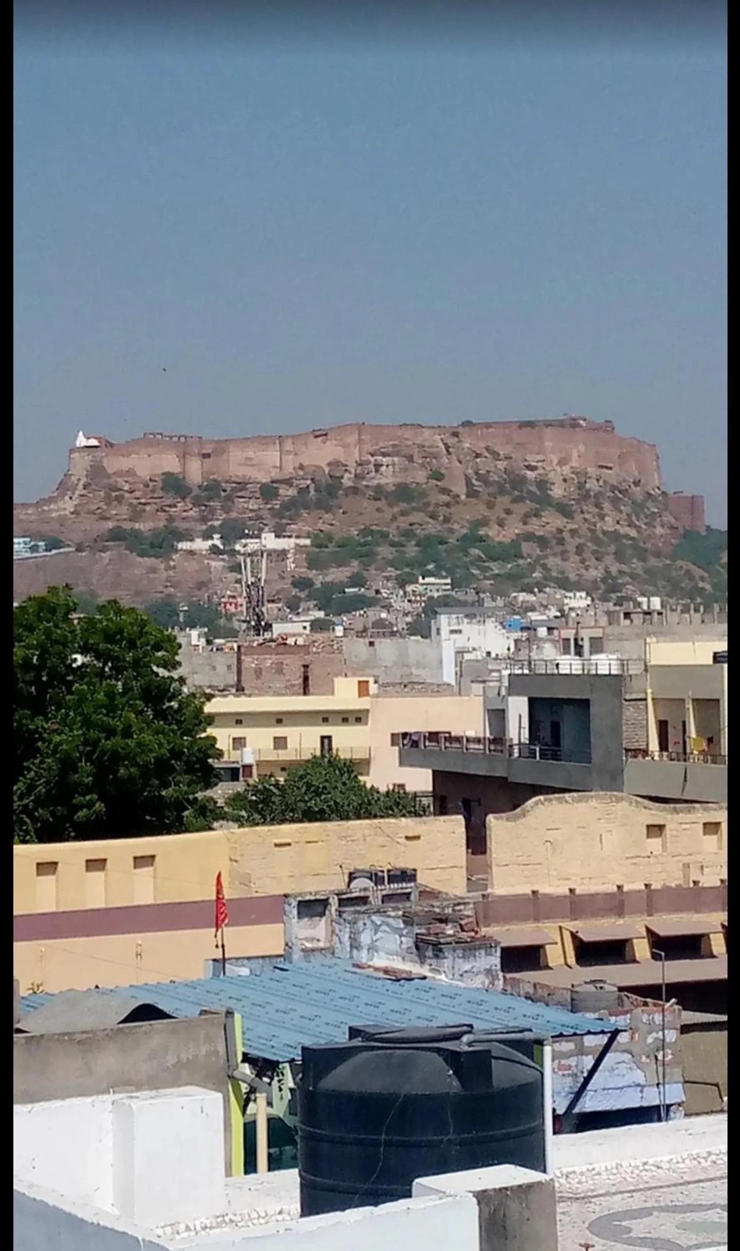 Bird's eye view in Hotel Siddhi Vinayak
