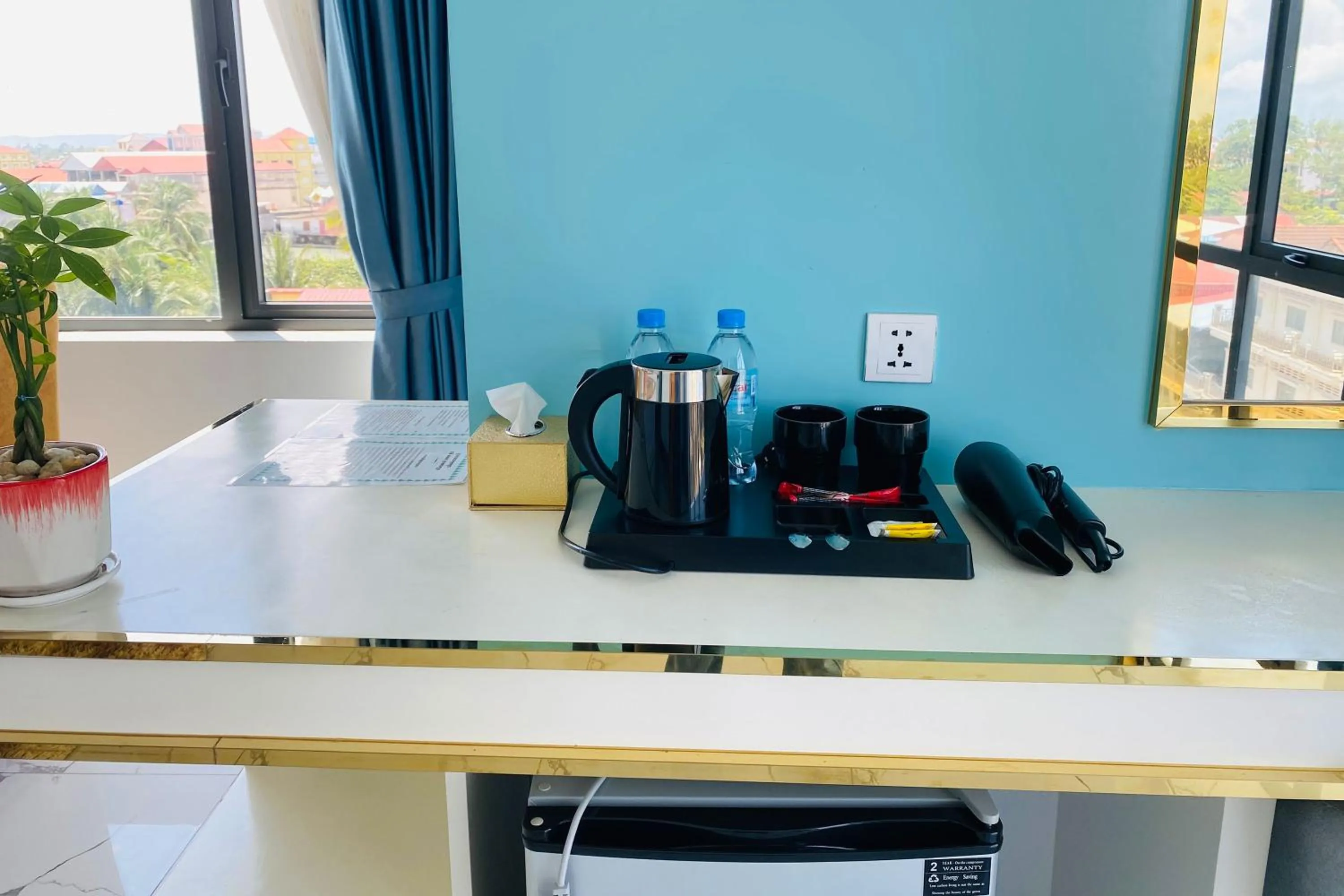 Coffee/tea facilities in Kampot Sunny Hotel