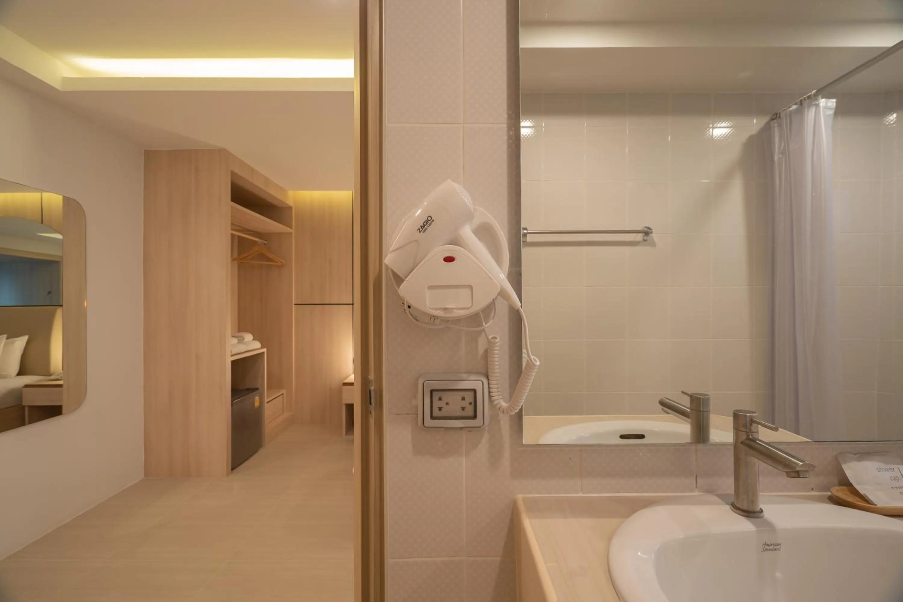 Bathroom in Bedline Hotel - SHA Certified