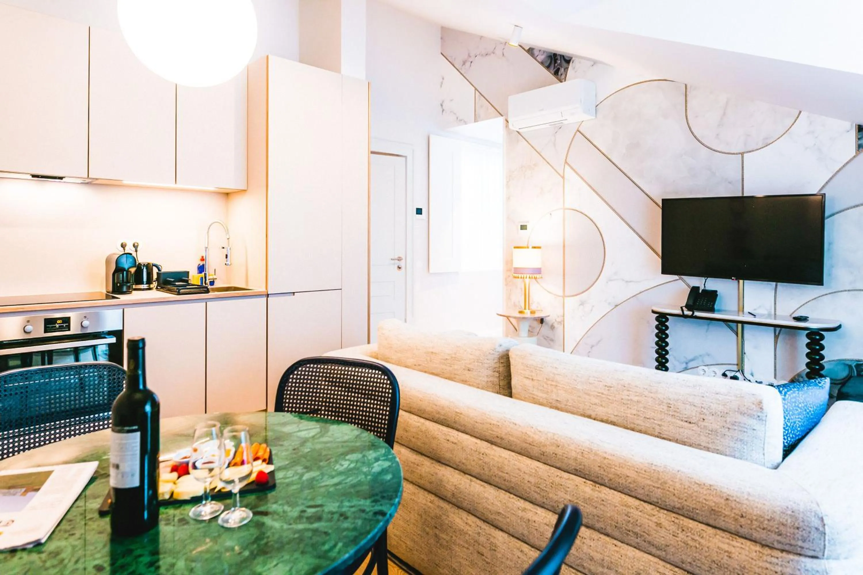 Living room in The Lift Apartments by RIDAN Hotels