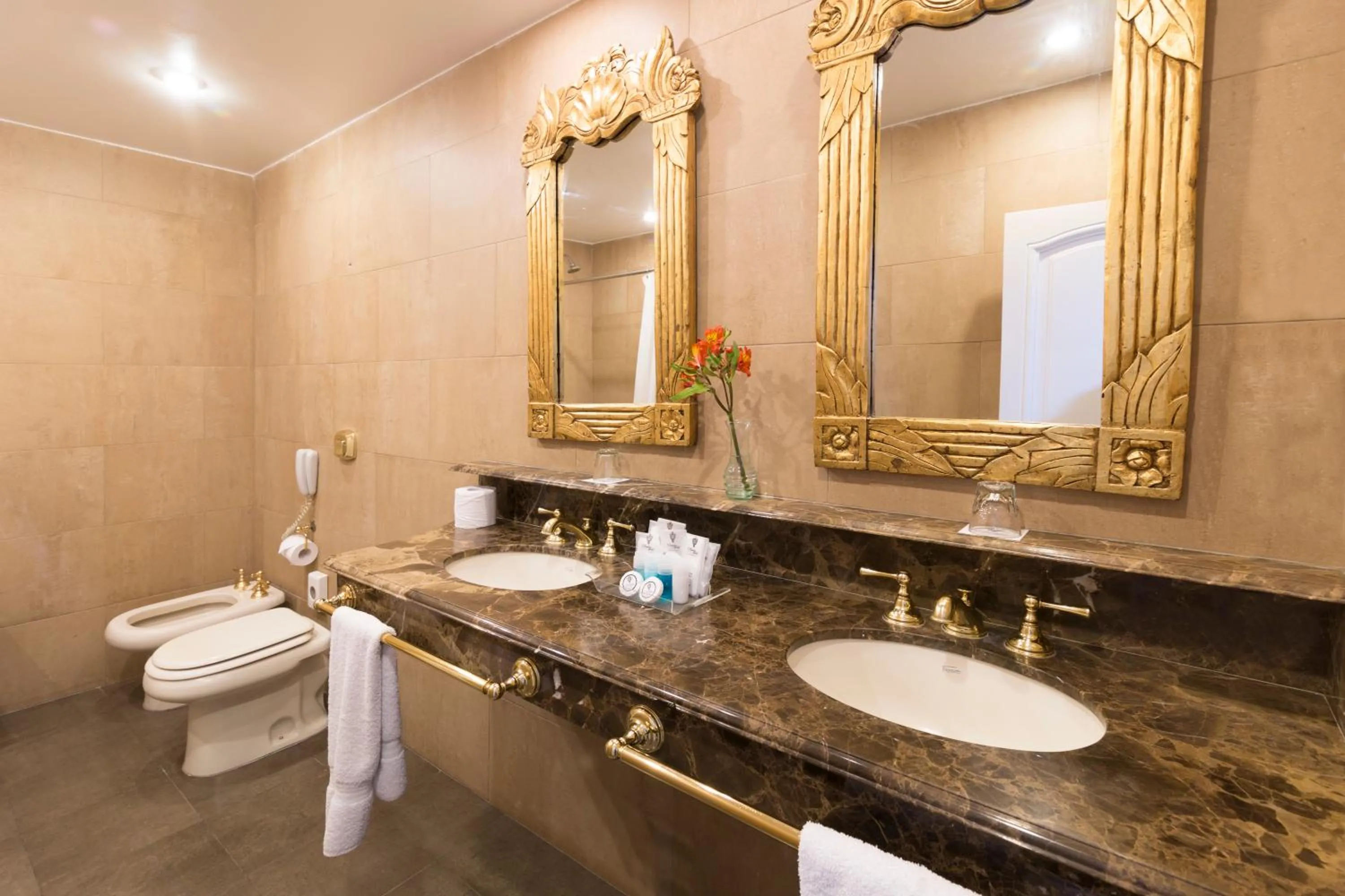 Bathroom in Claridge Hotel