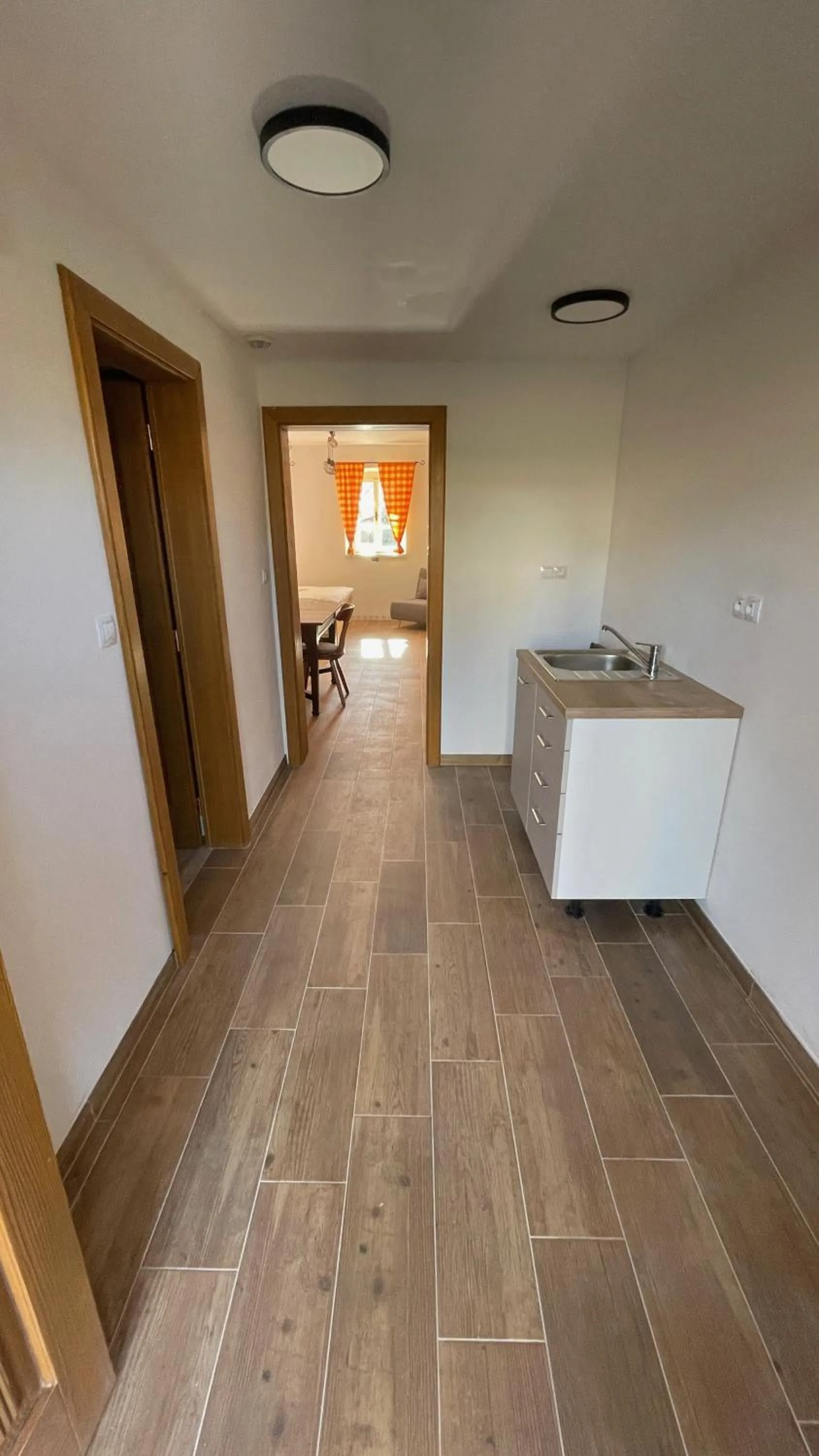 Seating area in Penzion Pod Devítkou