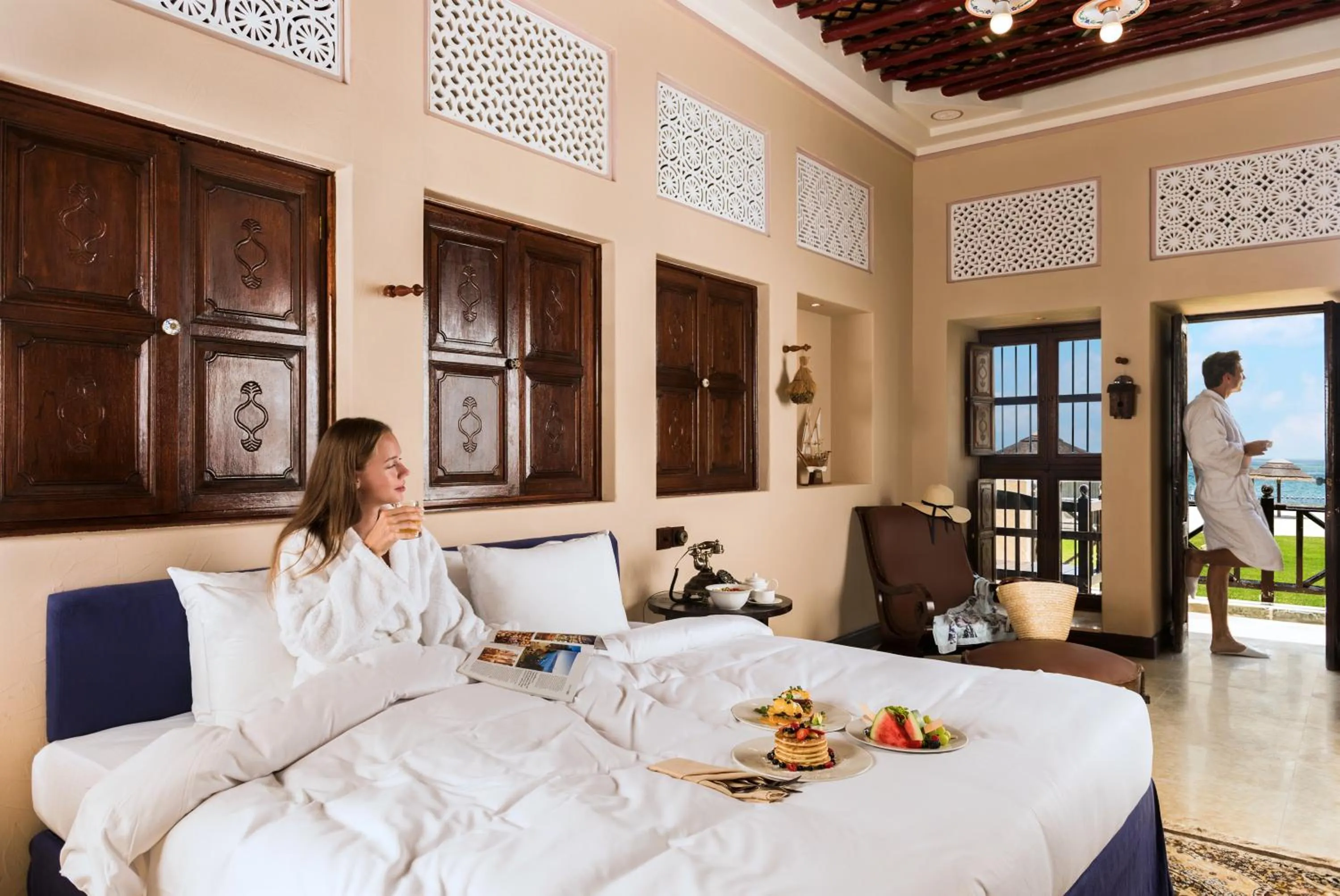 Bedroom, Bed in Al Maya Island & Resort