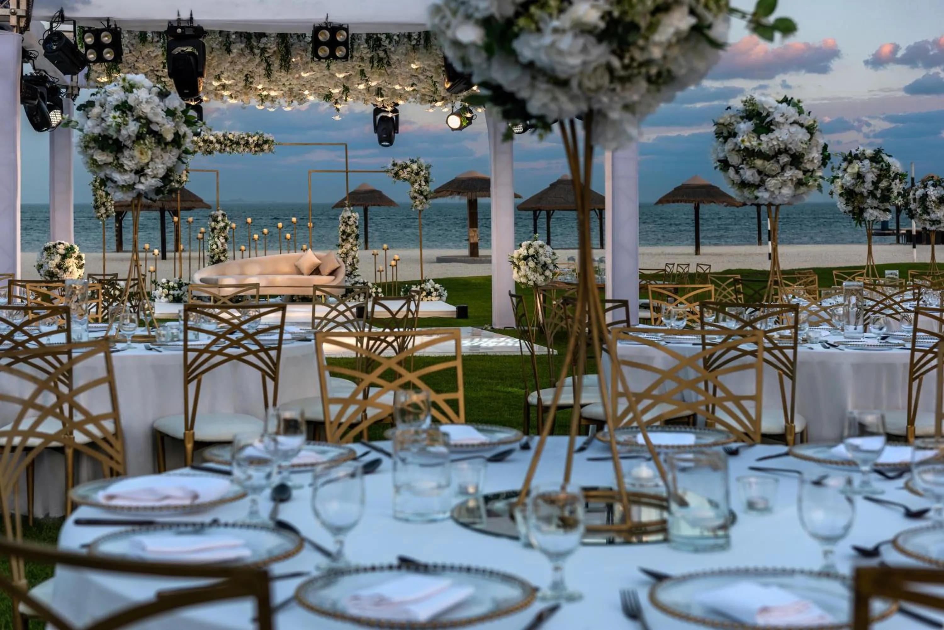 Beach in Al Maya Island & Resort