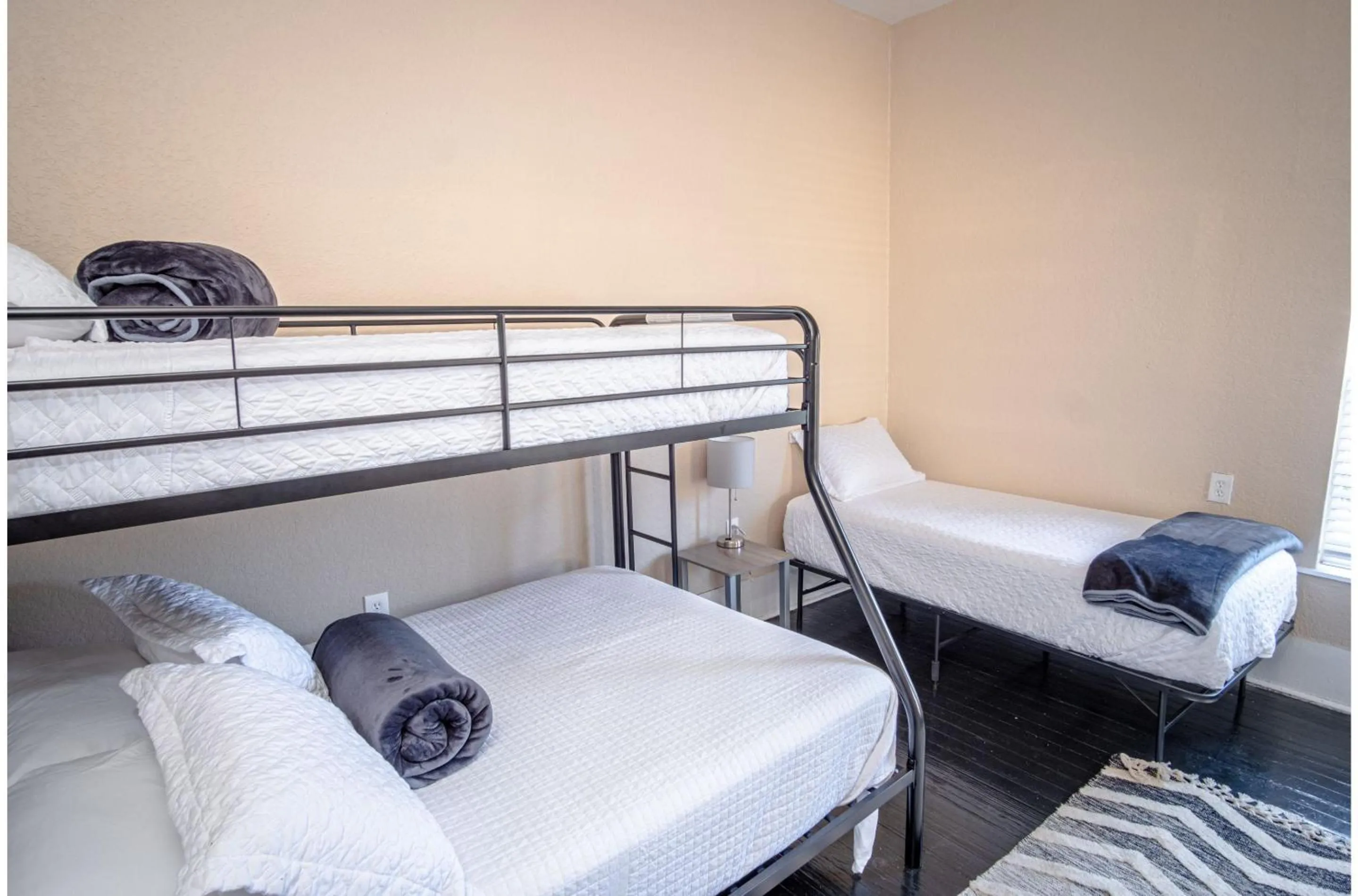 bunk bed, Bed in 3 BR1 BA Remodeled Home Near Downtown