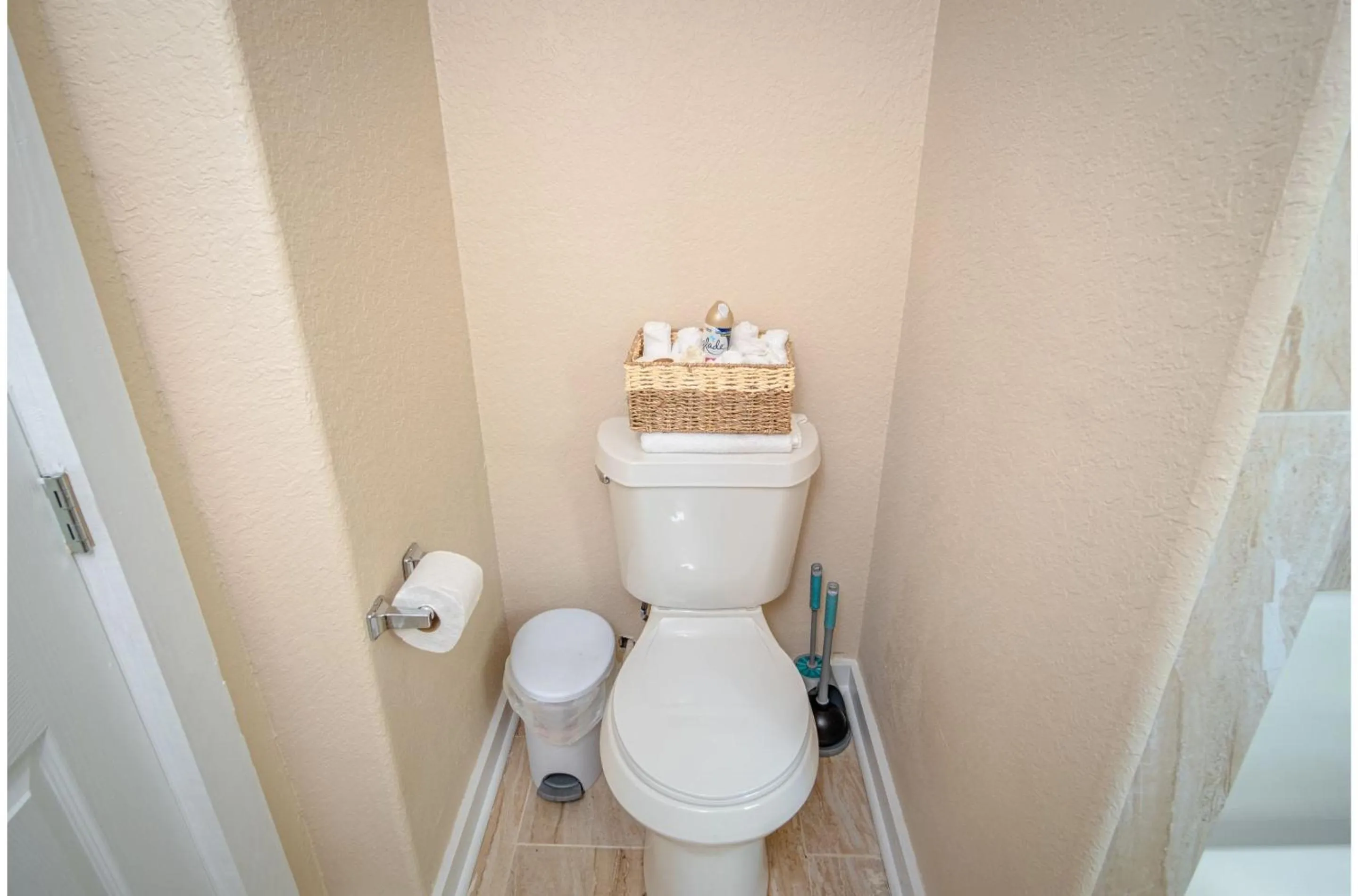 Bathroom in 3 BR1 BA Remodeled Home Near Downtown