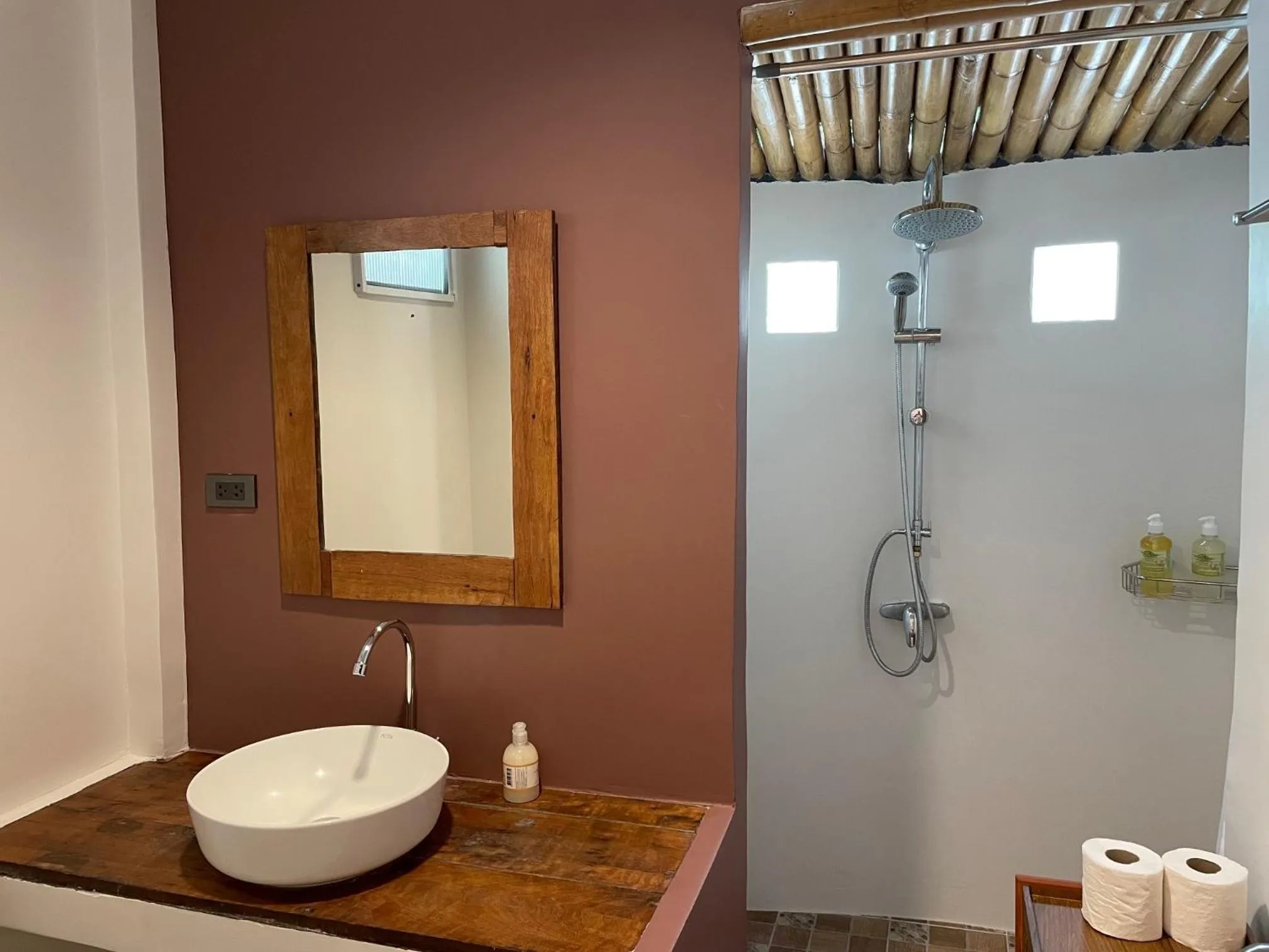 Shower in The Pace Phuket Boutique Resort