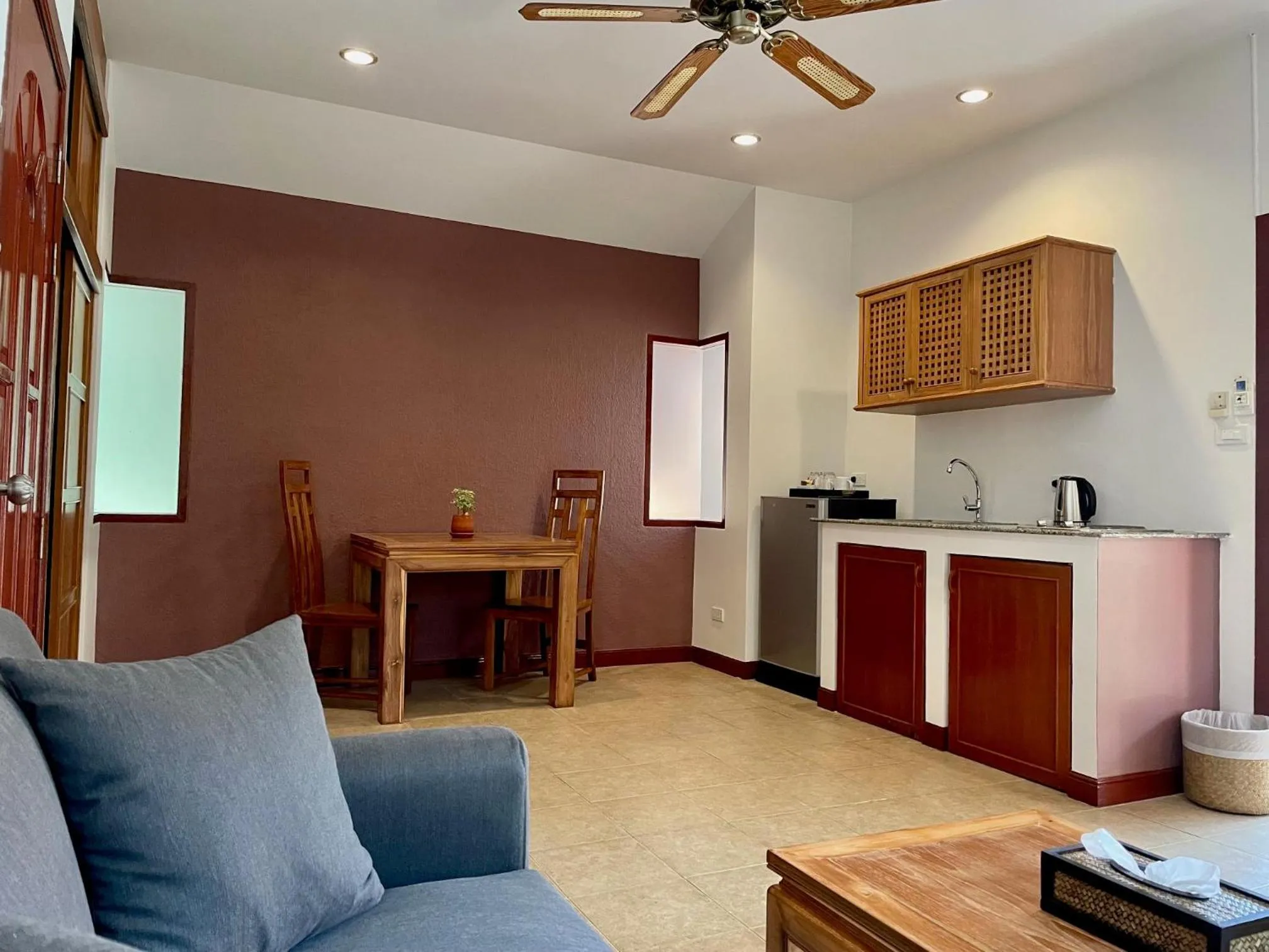 Kitchen or kitchenette in The Pace Phuket Boutique Resort