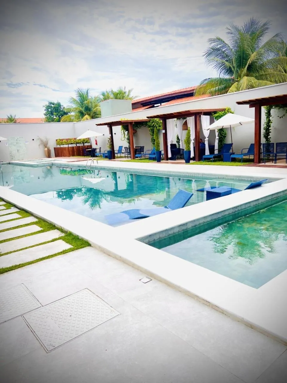 Decorative detail in Paraiso Beach Hotel