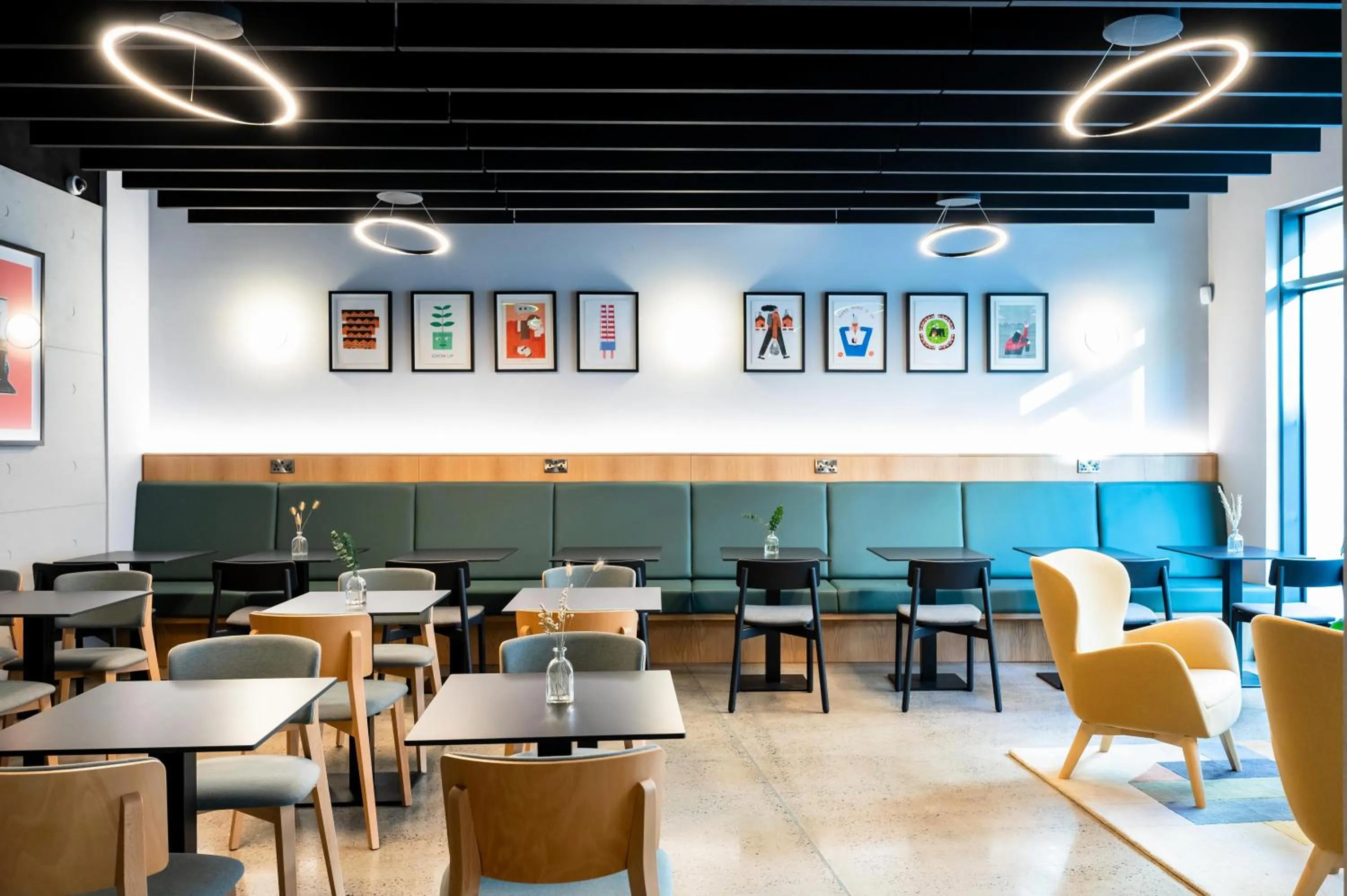 Dining area in Staycity Aparthotels Dublin Tivoli