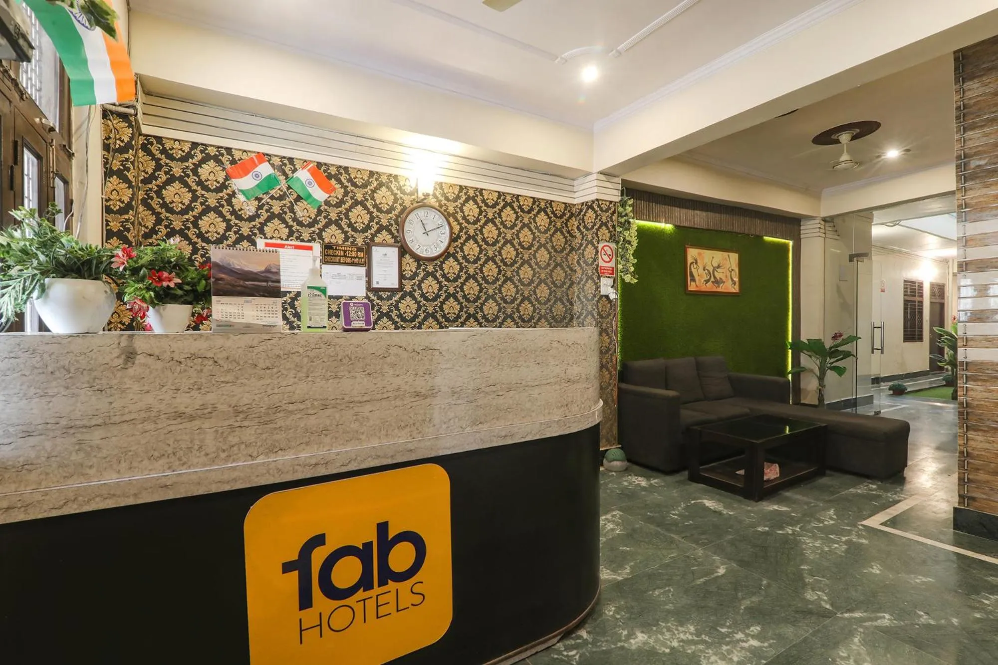 Lobby or reception in Via Haidri