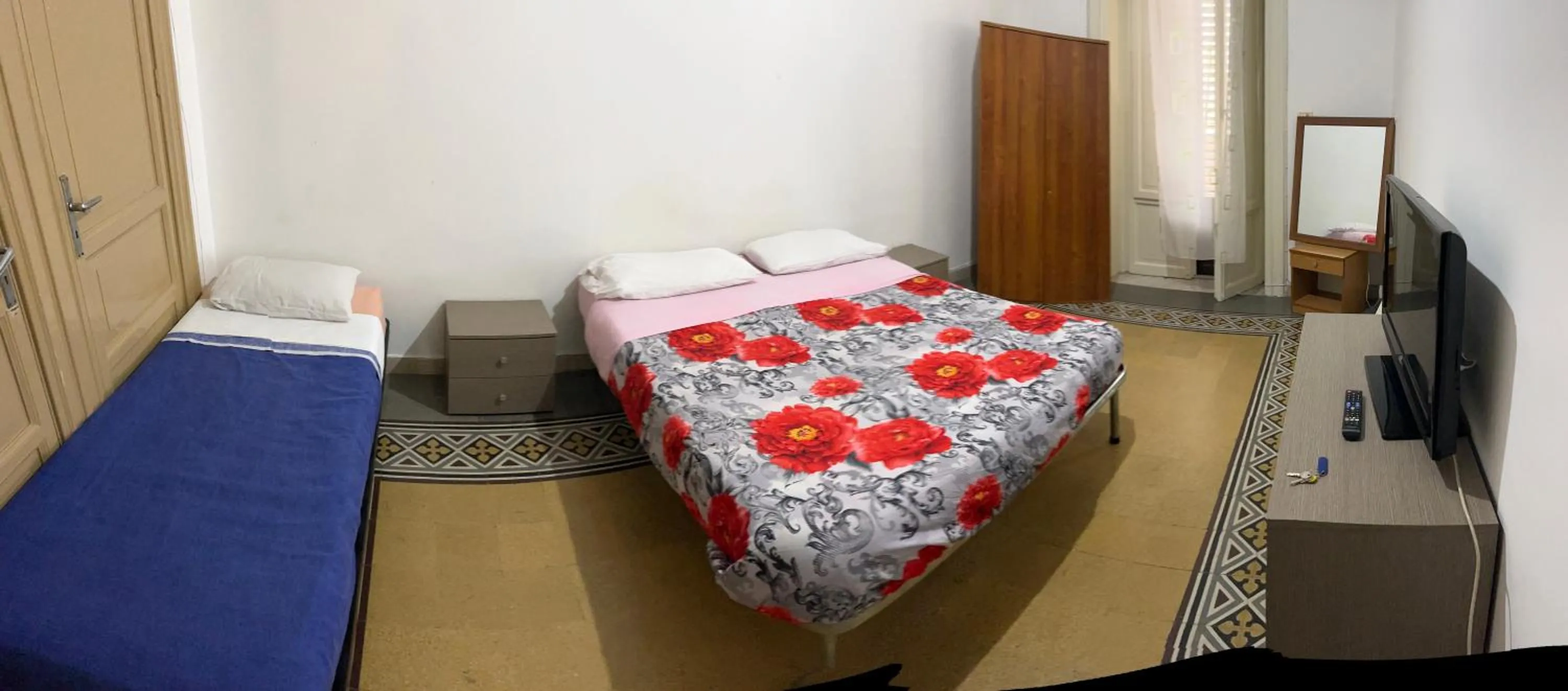Bed in Manzoni rooms