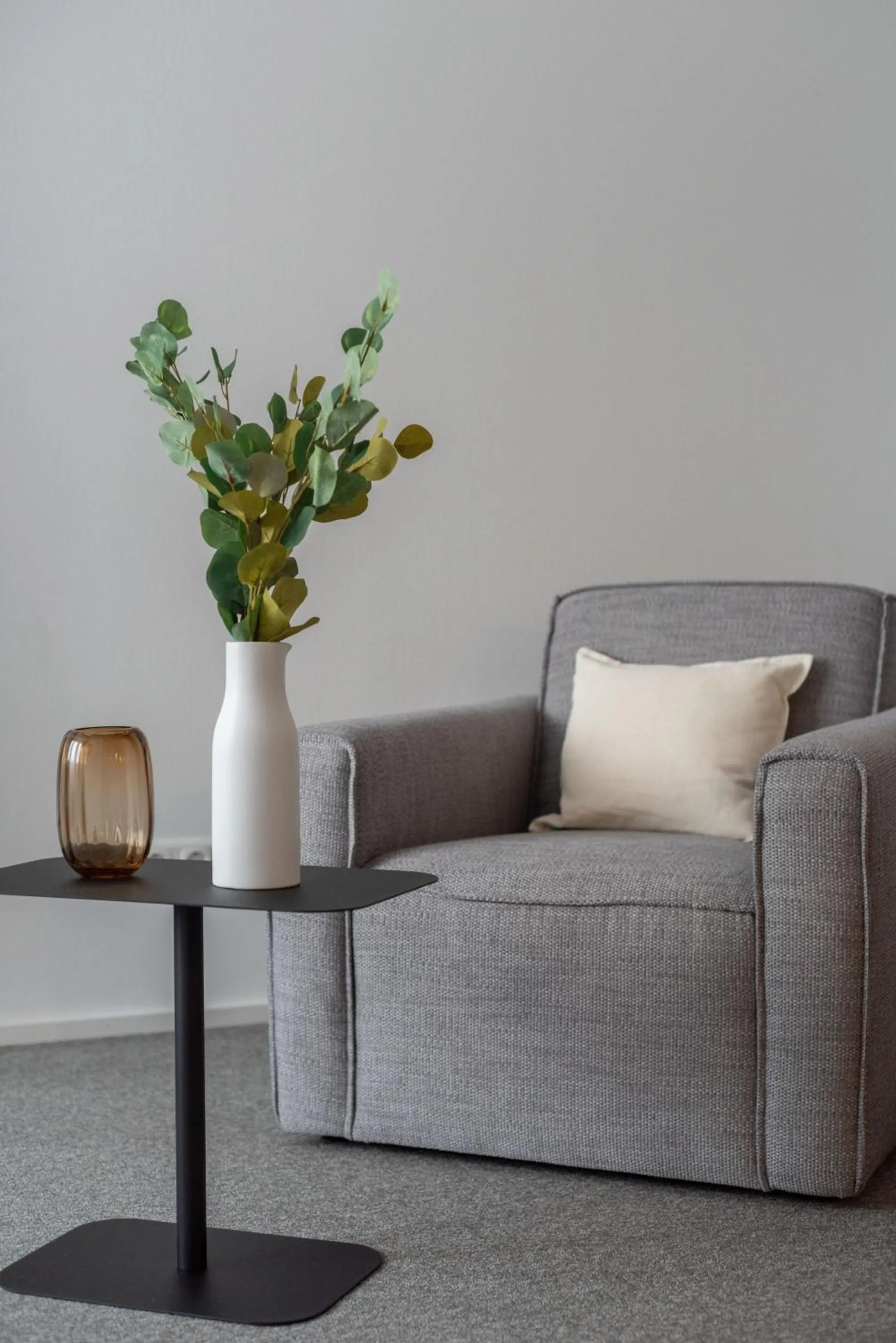 Seating area in Limehome Linz Friedrichstraße