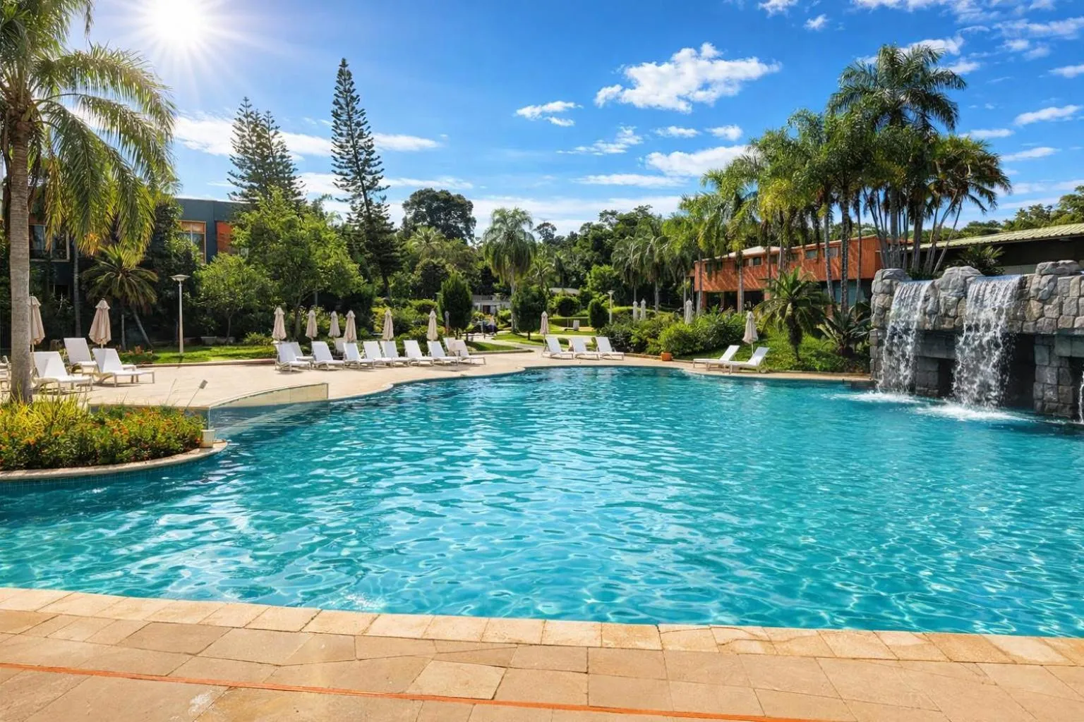 Garden in Exe Hotel Cataratas