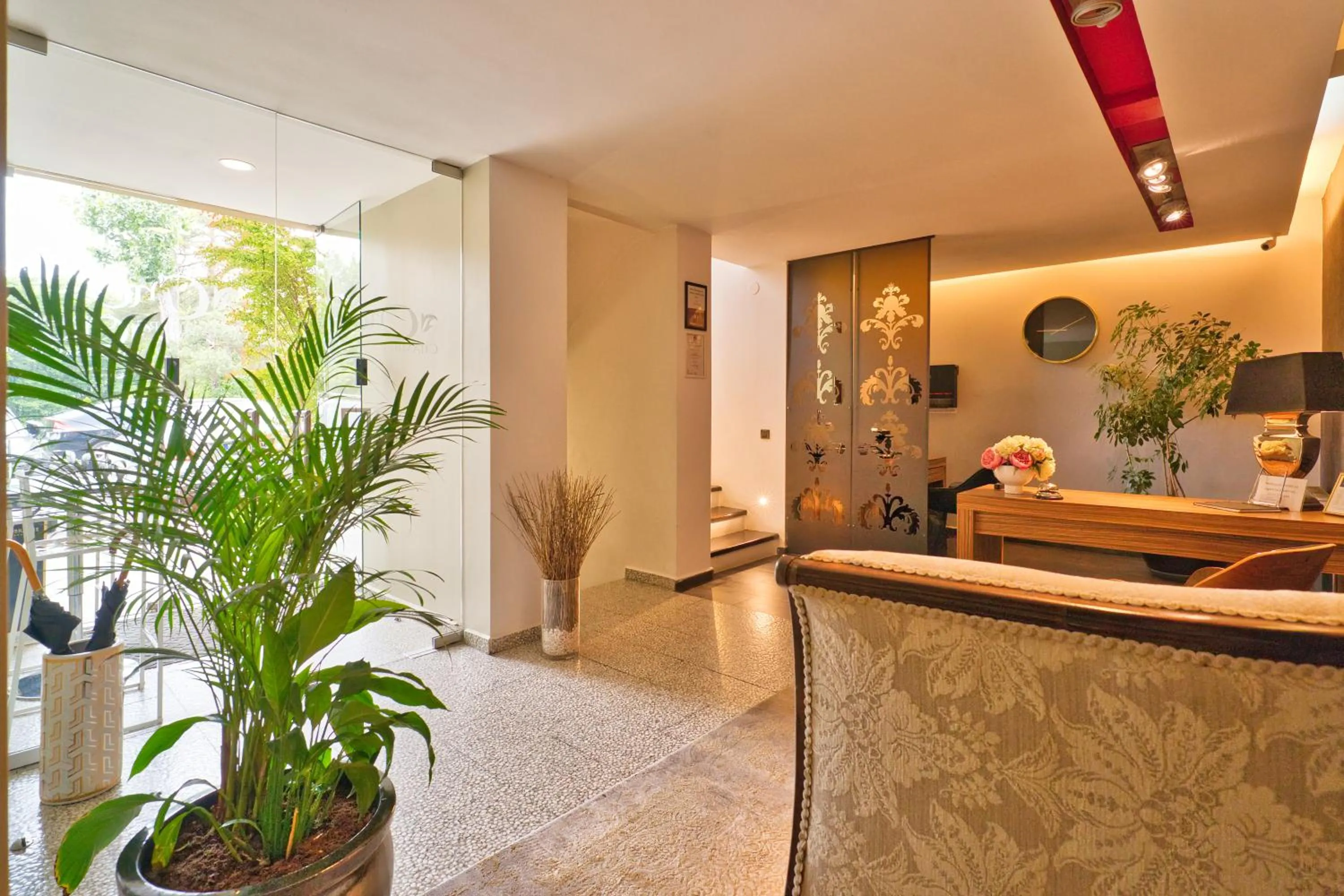 Lobby or reception in Relax in Style Boutique Hotel