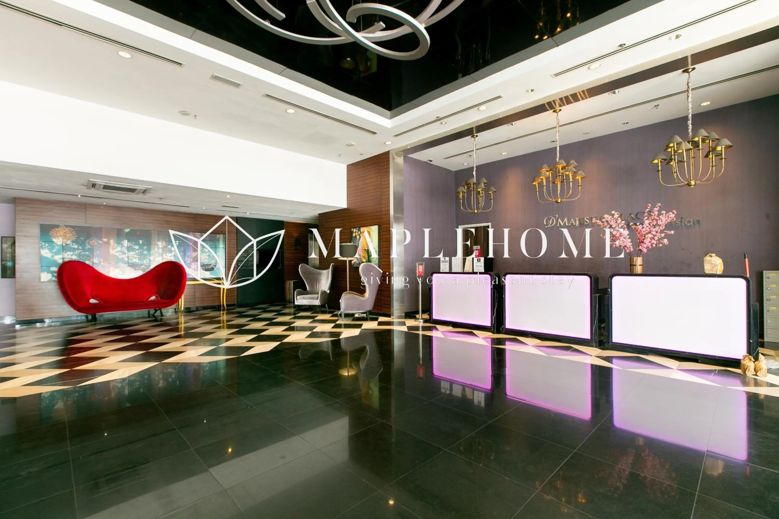 Lobby or reception in D'Majestic Premier Suites Kuala Lumpur