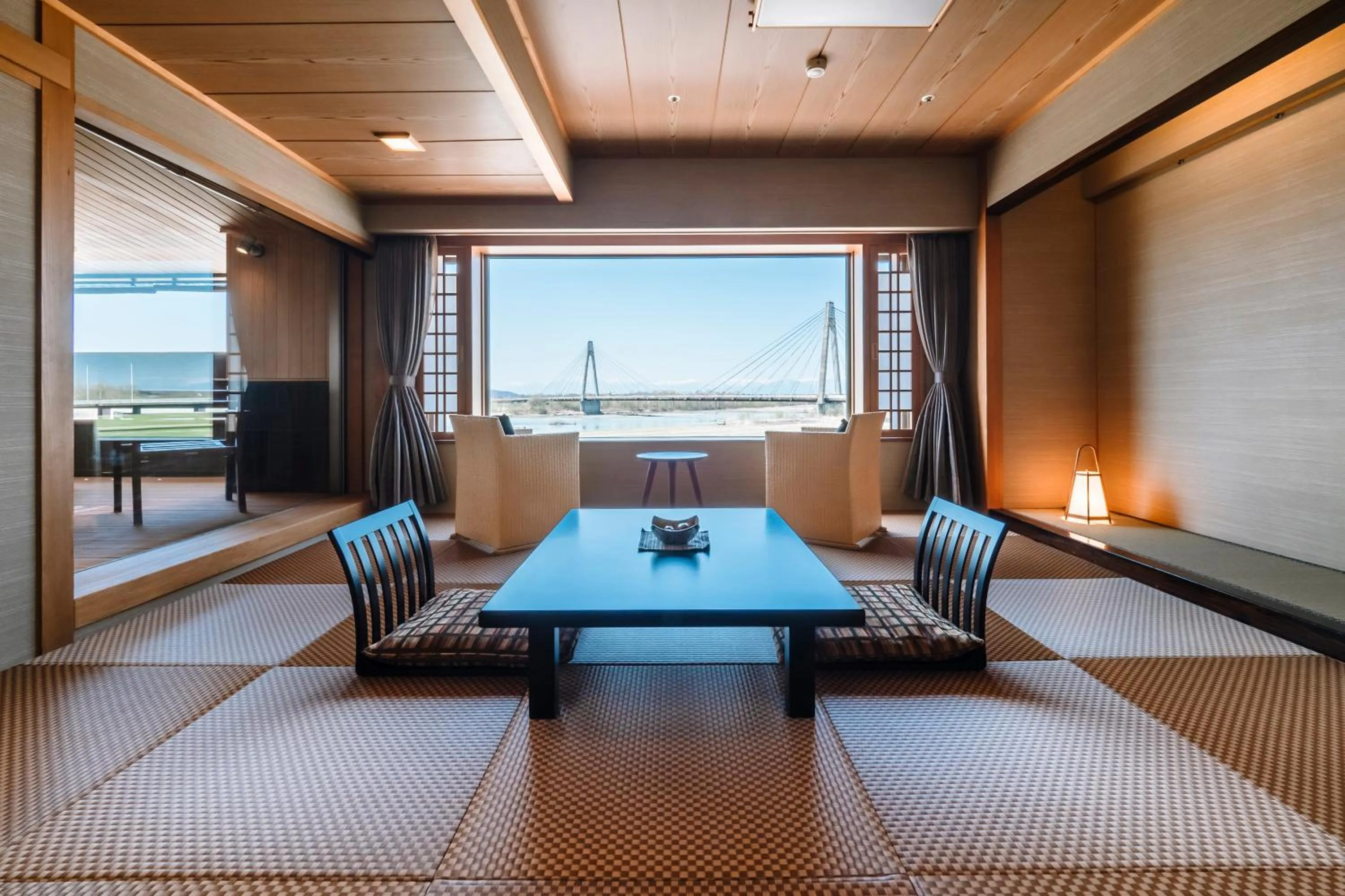 Living room in Tokachigawa Onsen Daiichi Hotel