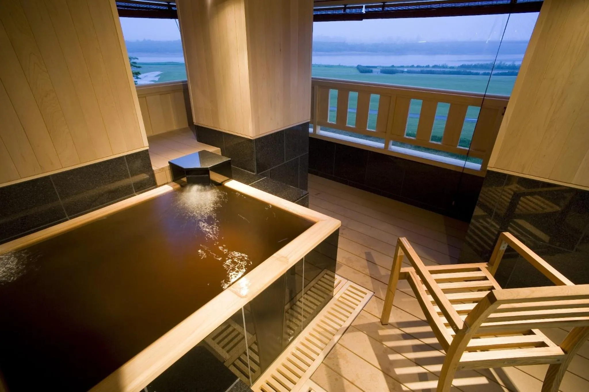 Hot Spring Bath in Tokachigawa Onsen Daiichi Hotel