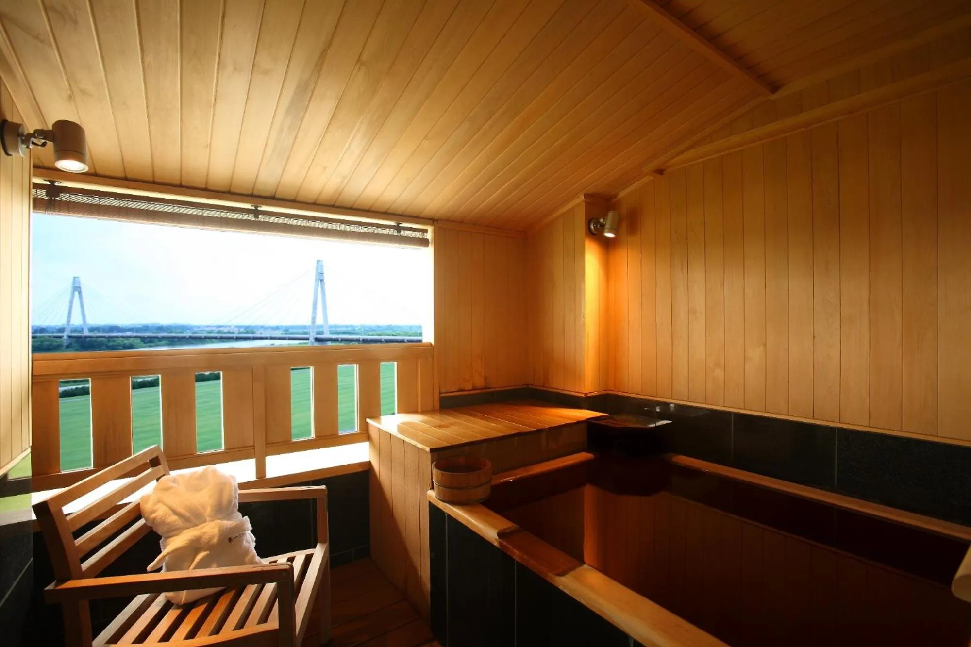 Hot Spring Bath in Tokachigawa Onsen Daiichi Hotel