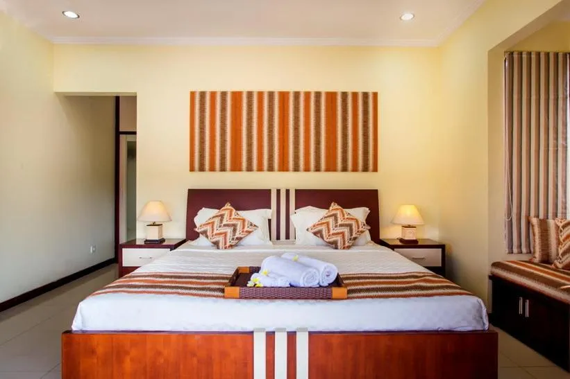 Bed in Tiga Samudra Villa