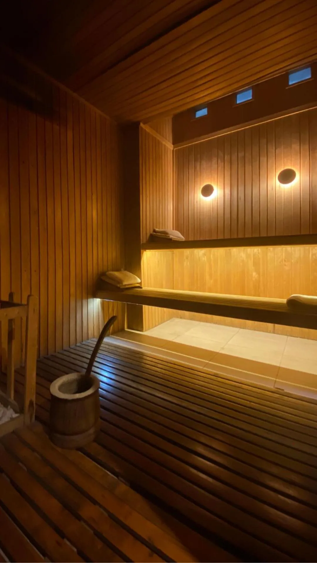 Sauna in Garden Park Hotel