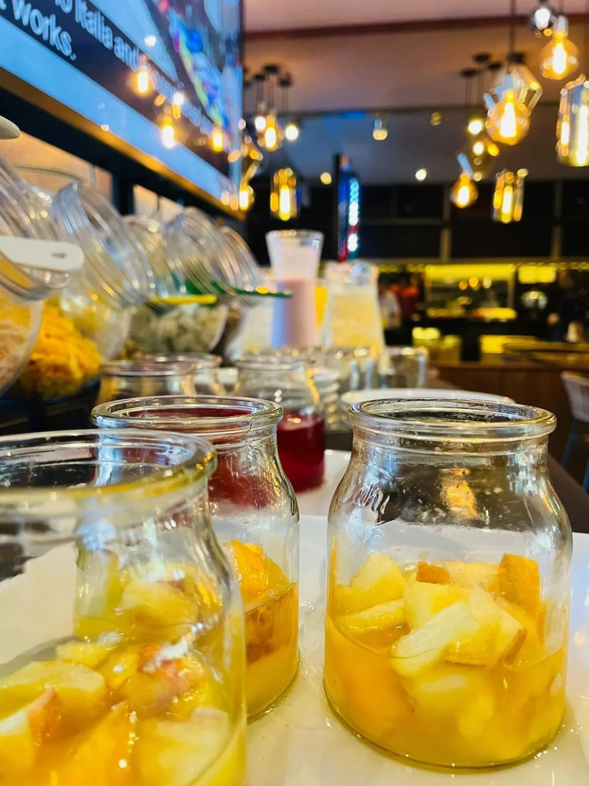 Buffet breakfast in Garden Park Hotel