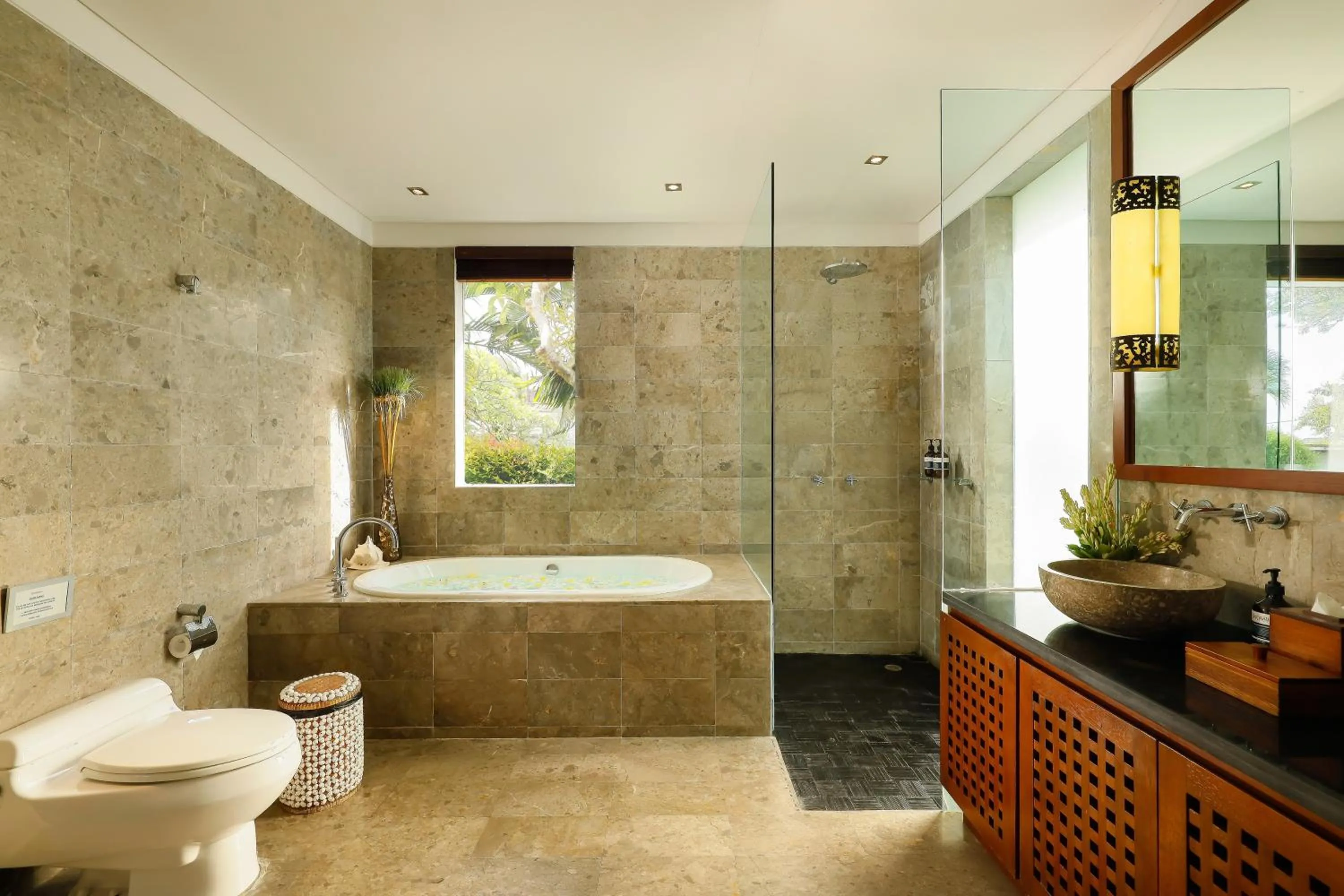 Bathroom in Villa Uma Nina by Nakula