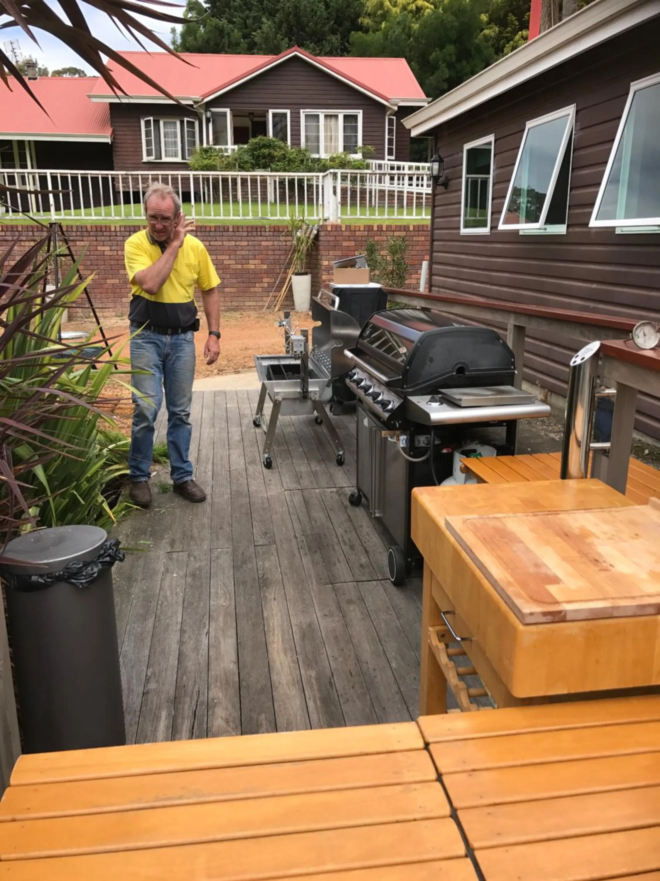 Patio in Forest Lodge Resort