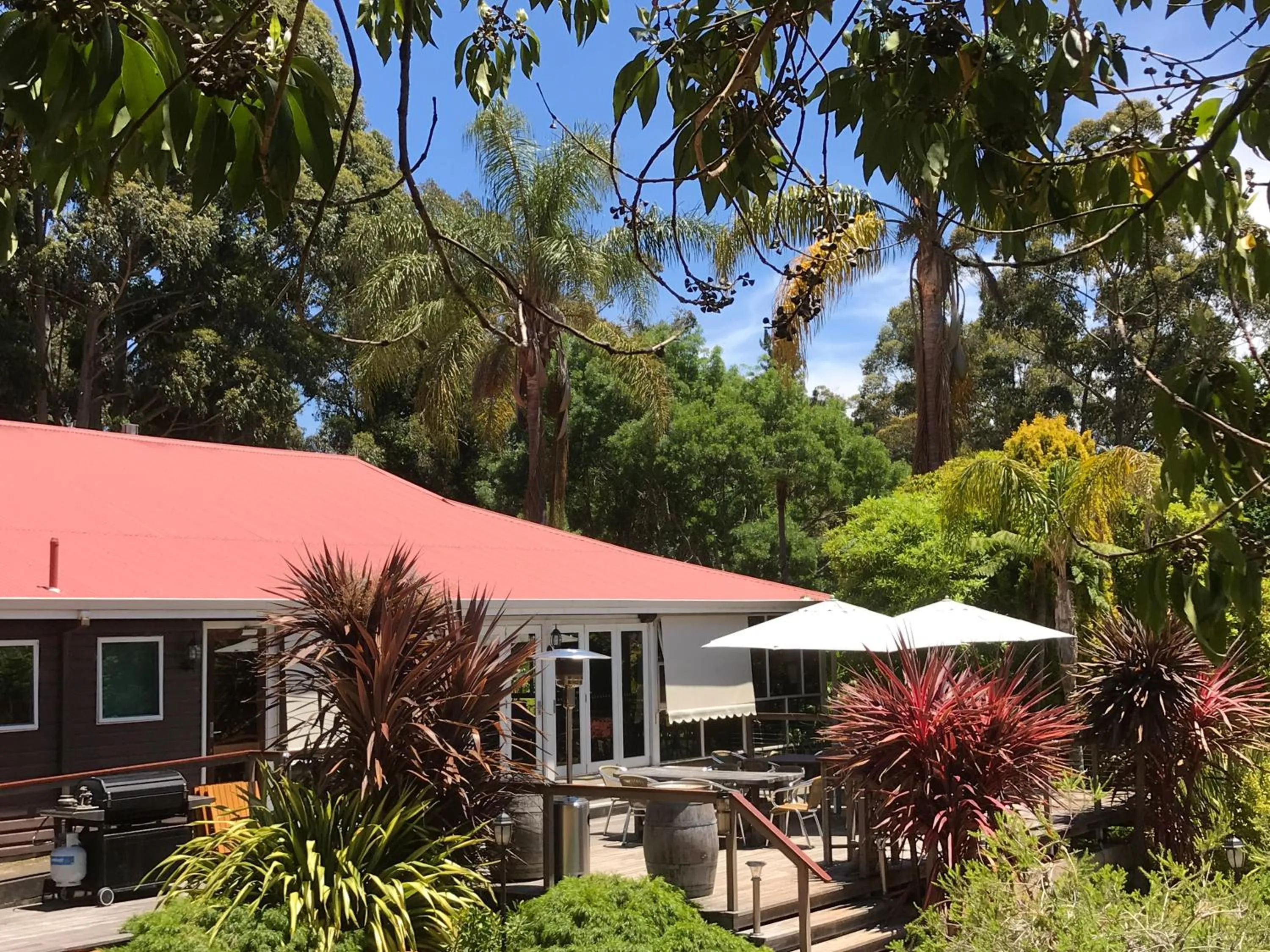 BBQ facilities in Forest Lodge Resort