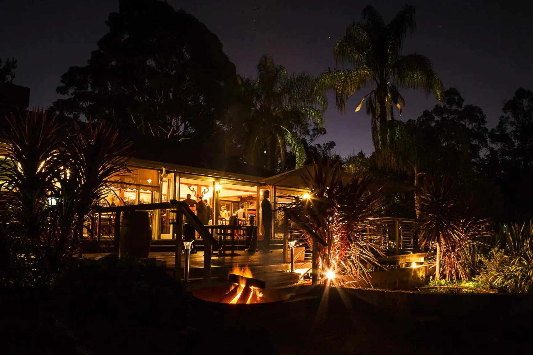 group of guests in Forest Lodge Resort