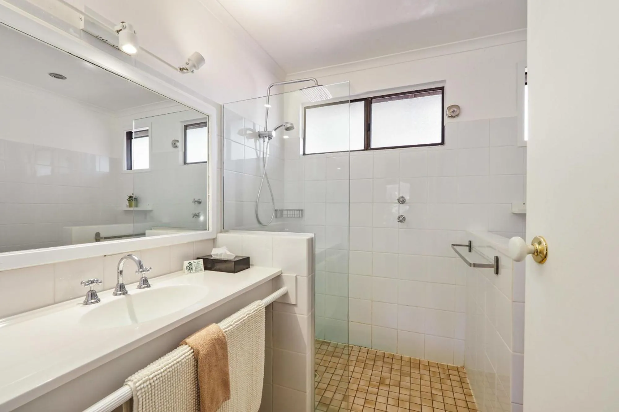 Shower in Forest Lodge Resort