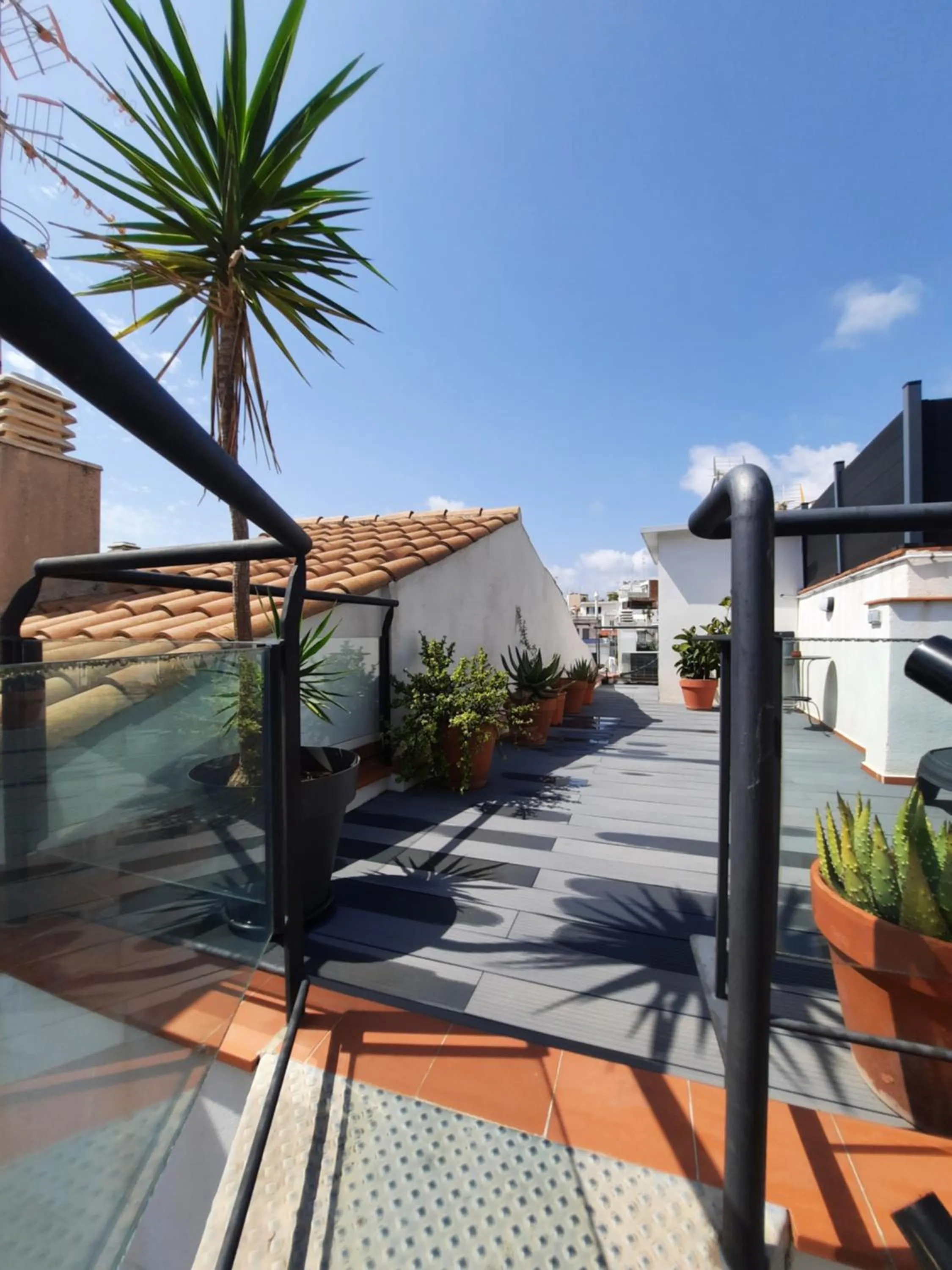 Balcony/Terrace in Apartaco Apartamentos