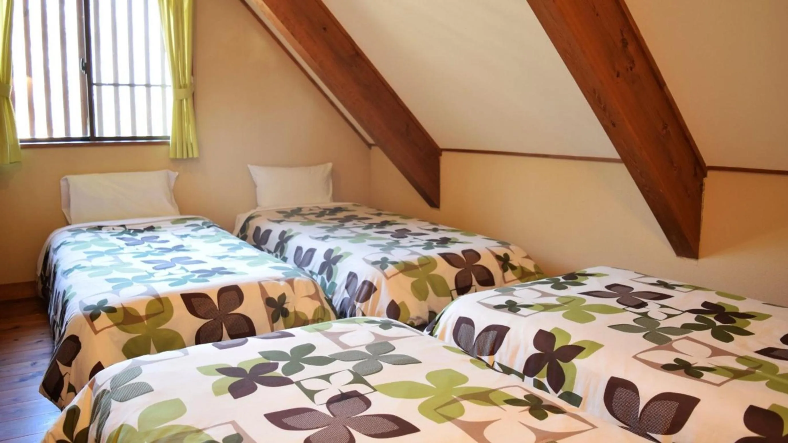 Bed in PICA Yamanakako Village