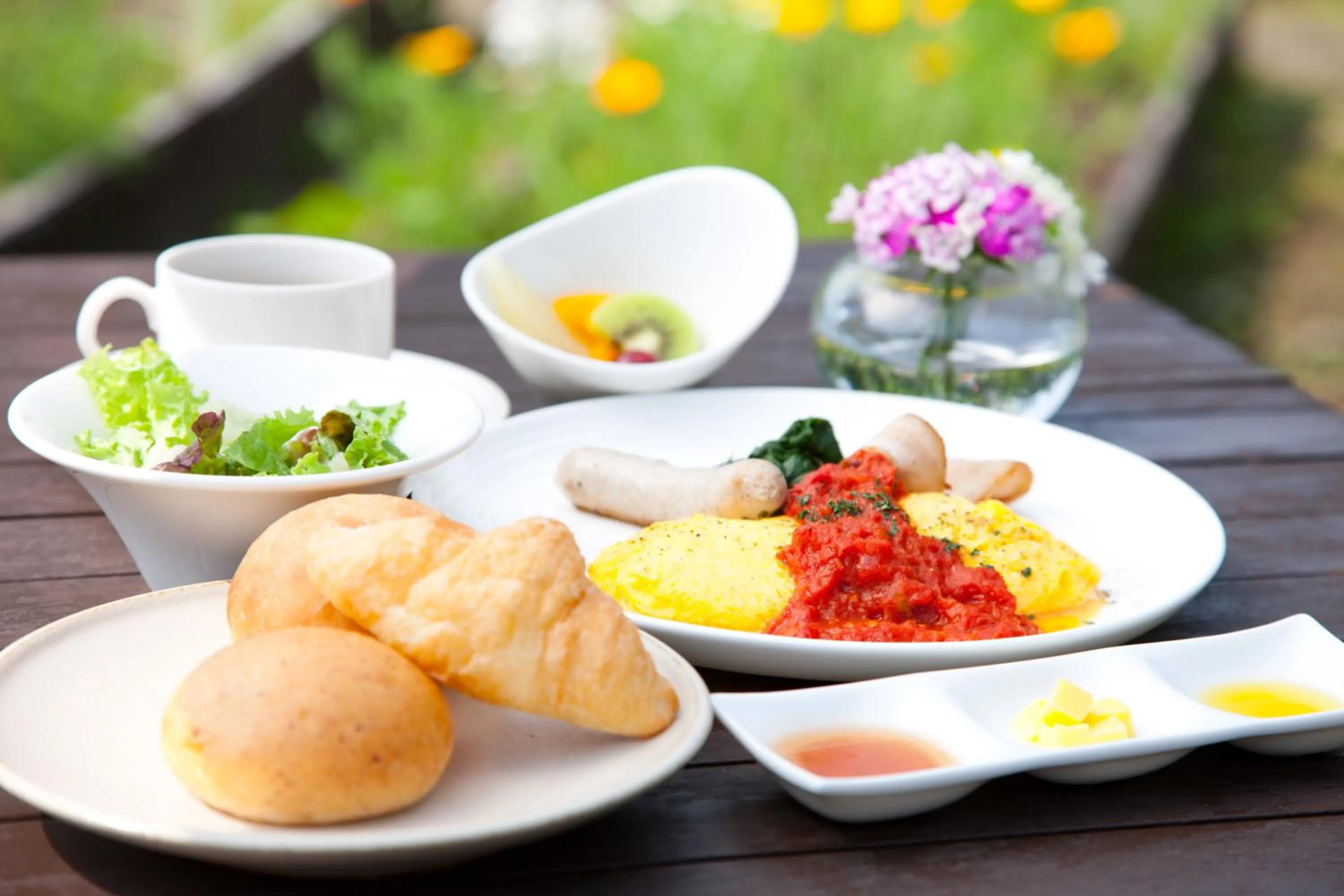 Breakfast in PICA Yamanakako Village