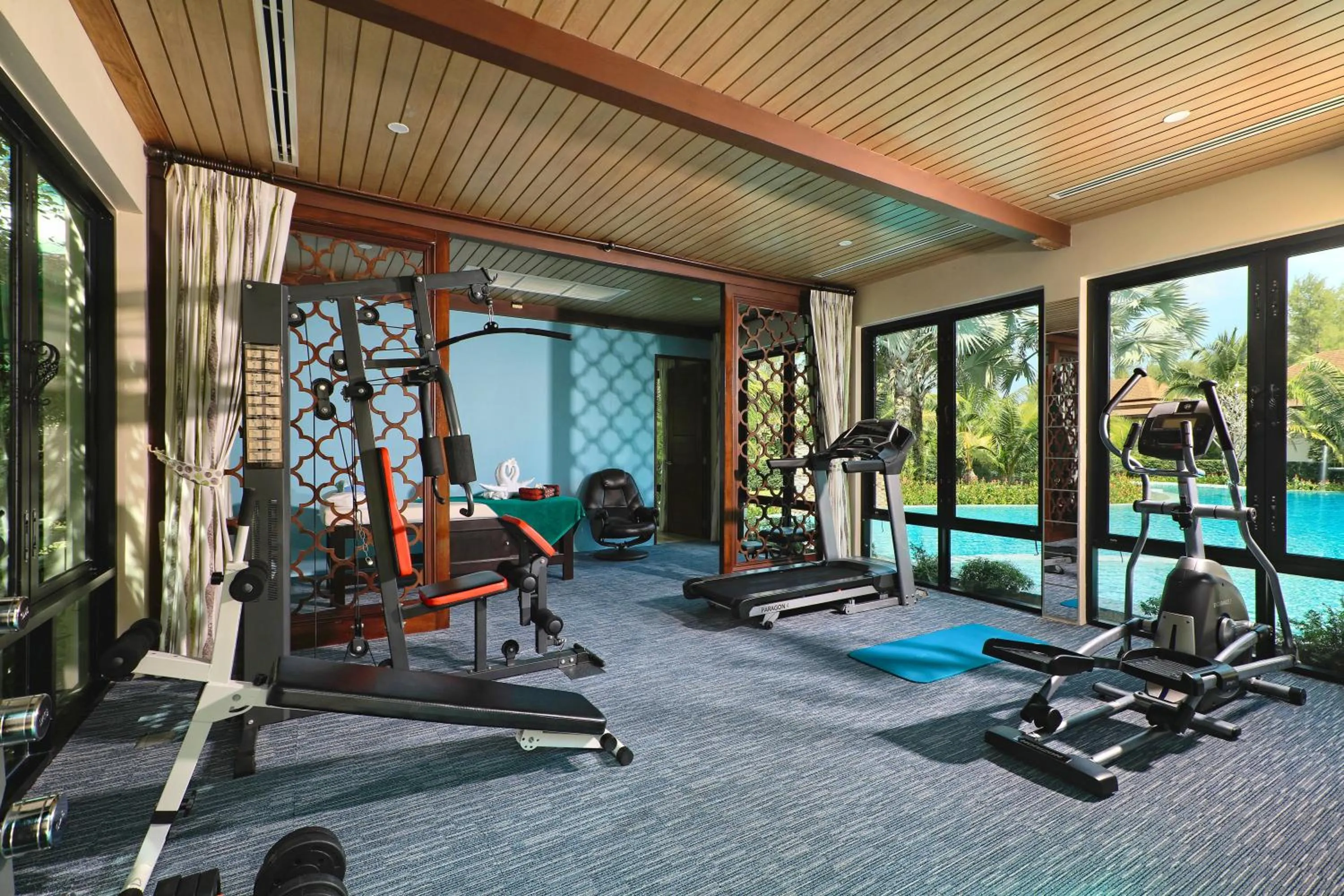 Fitness centre/facilities in Ataman Luxury Villas