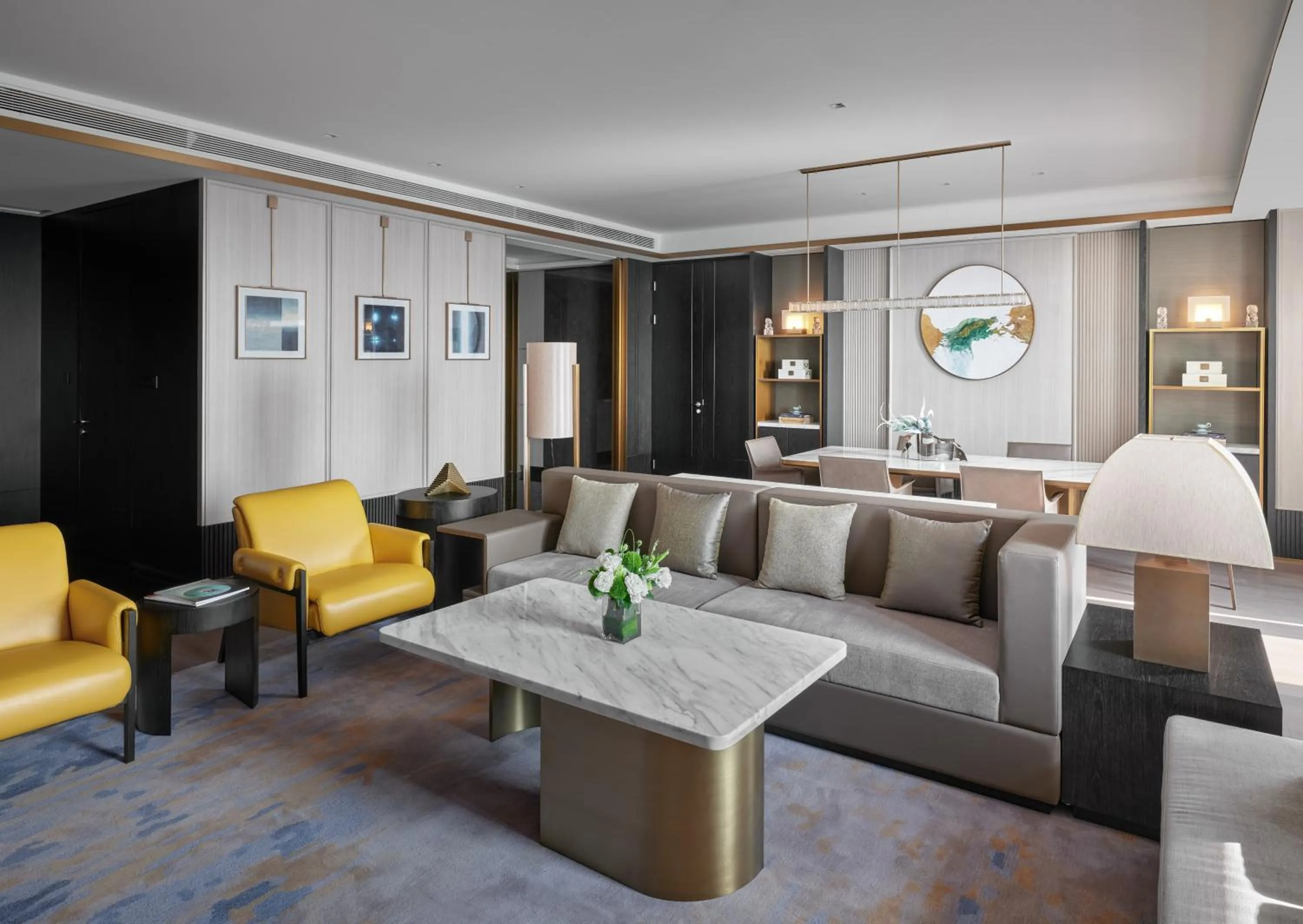 Living room in The Azure Ningbo, Vignette Collection