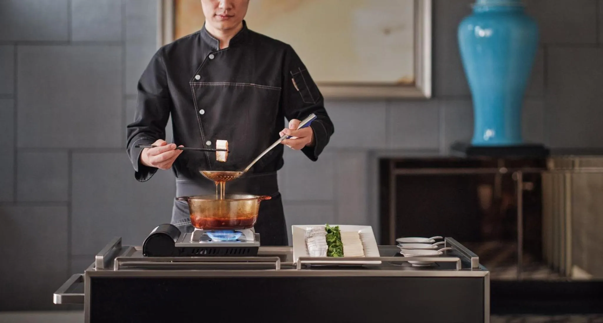 Restaurant/places to eat in The Azure Ningbo, Vignette Collection