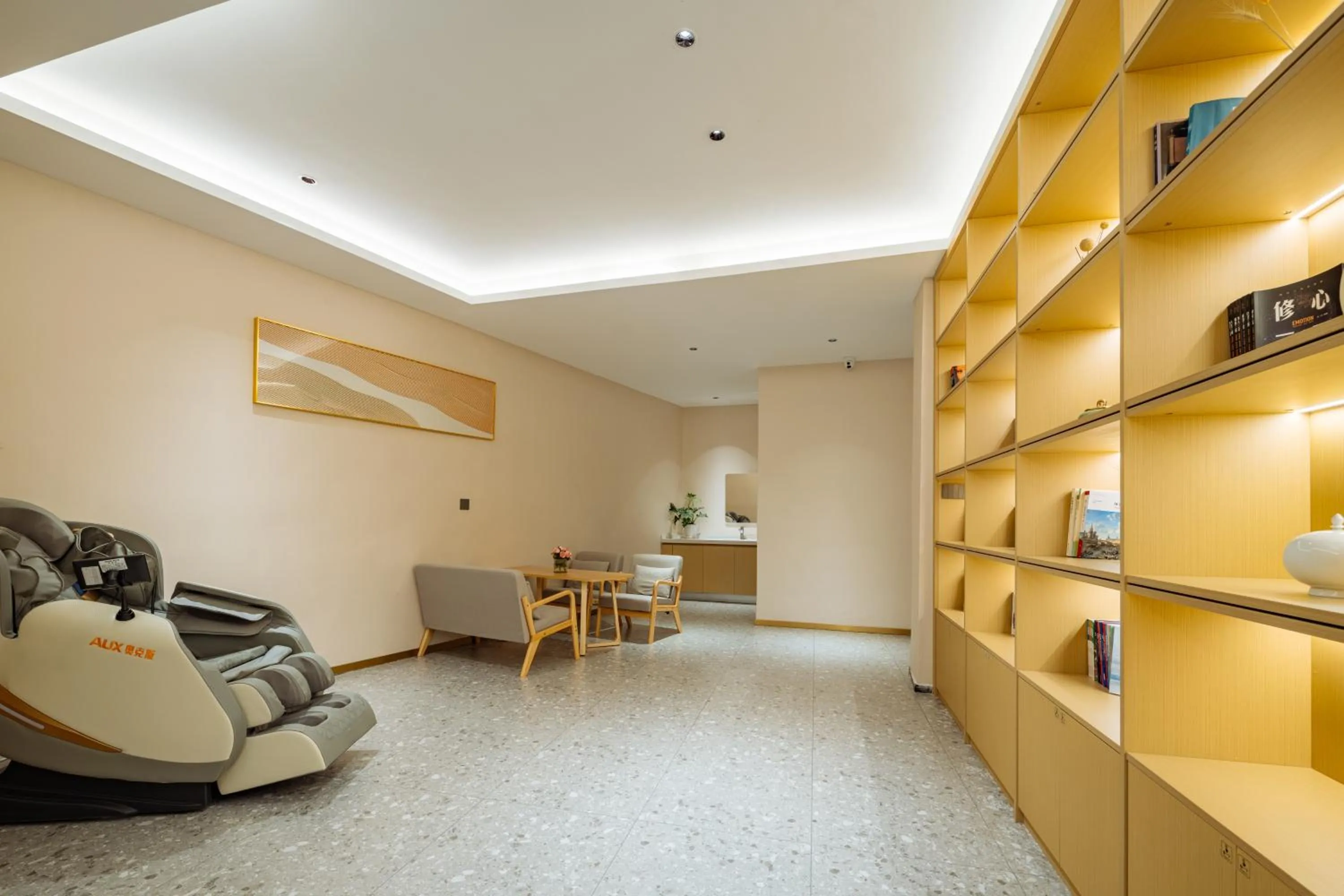 Seating area in Old Street Yun Zhu Hotel