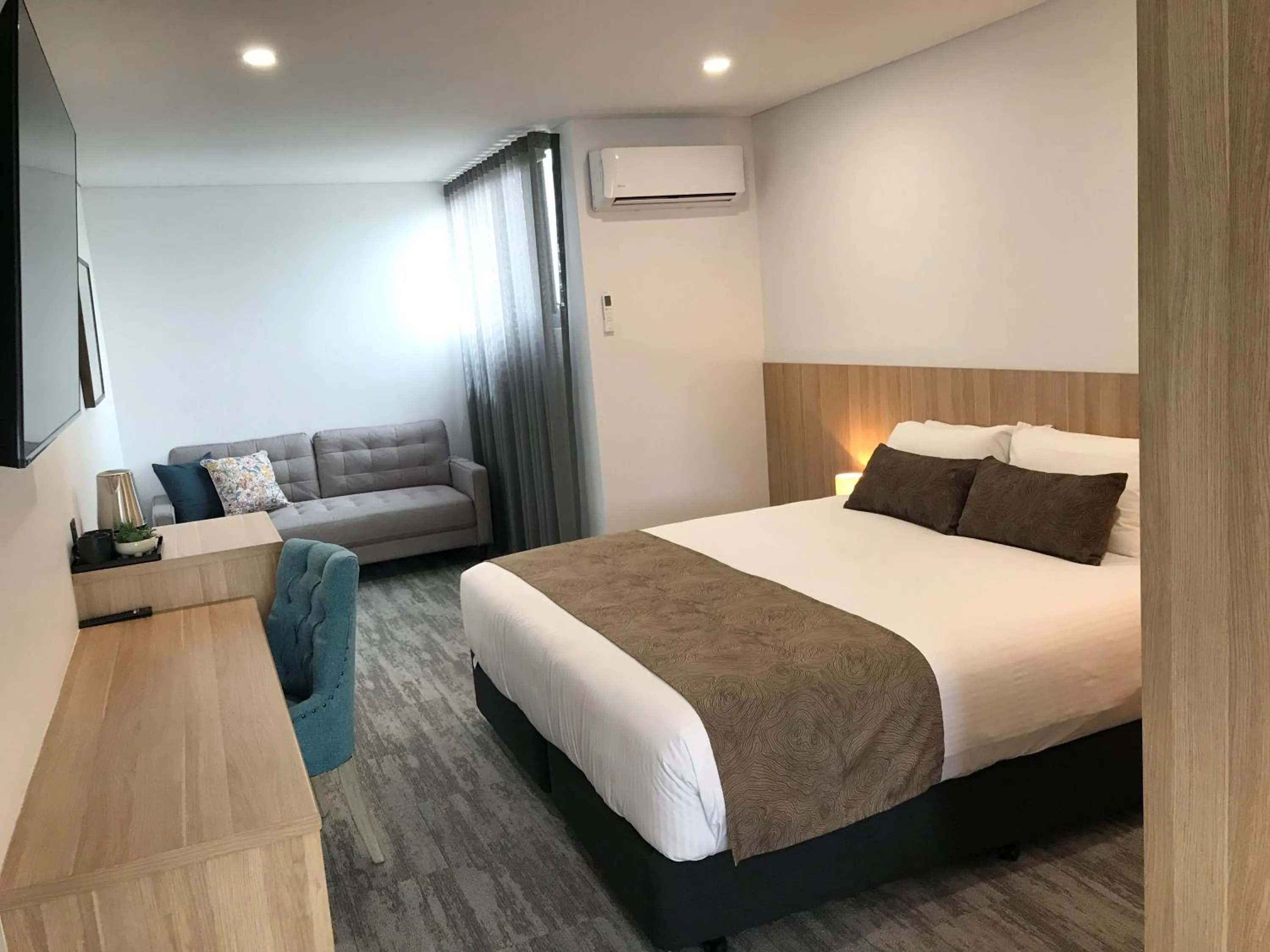 Bed in The Osmond Motel & Apartments