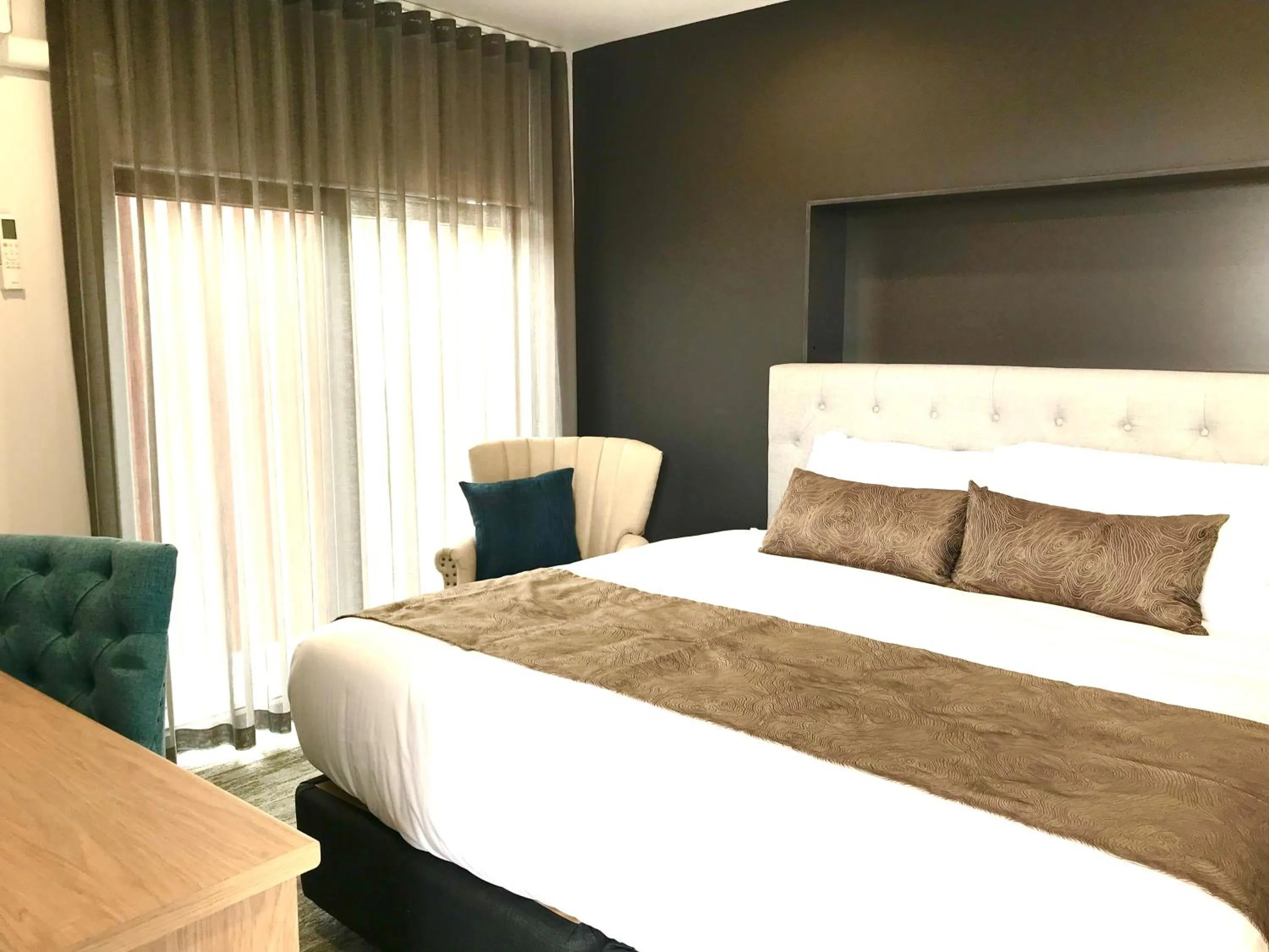 Bed in The Osmond Motel & Apartments