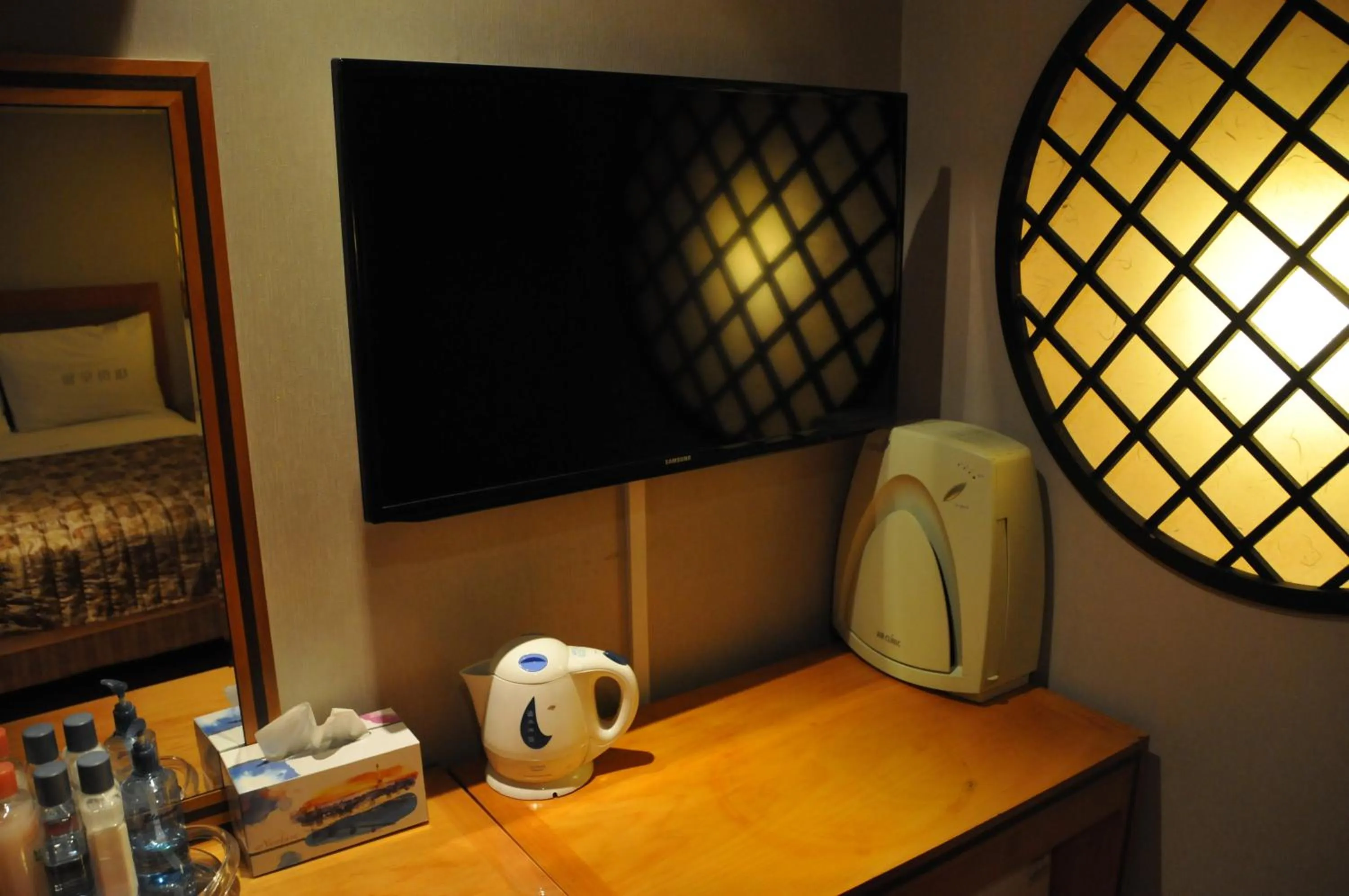 Decorative detail in Motel Daeha