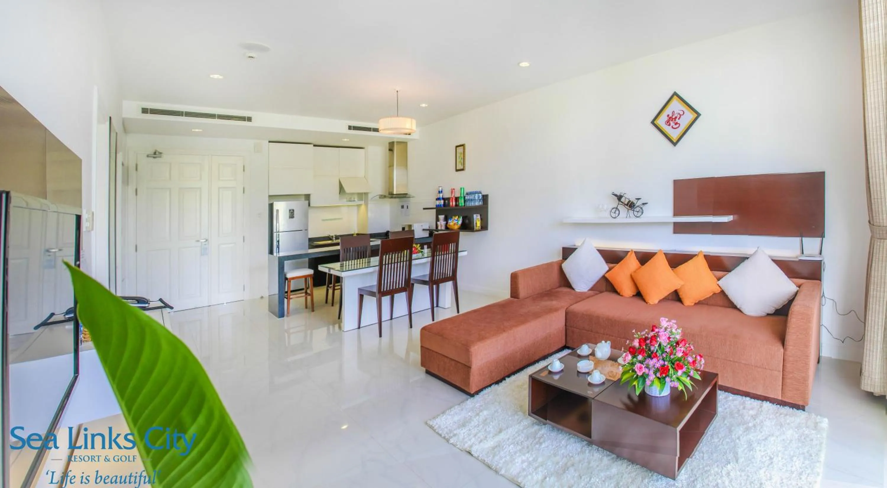 Living room in Ocean Vista