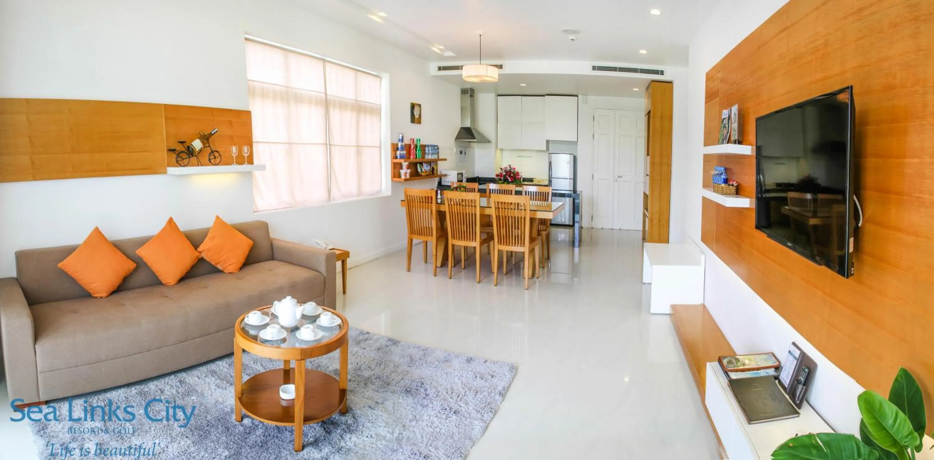 Living room in Ocean Vista